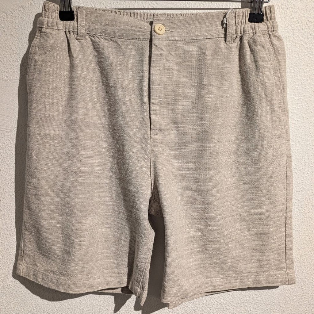 ByGarment Makers Amadora Structured Linen Shorts Shorts 1160 Ecru