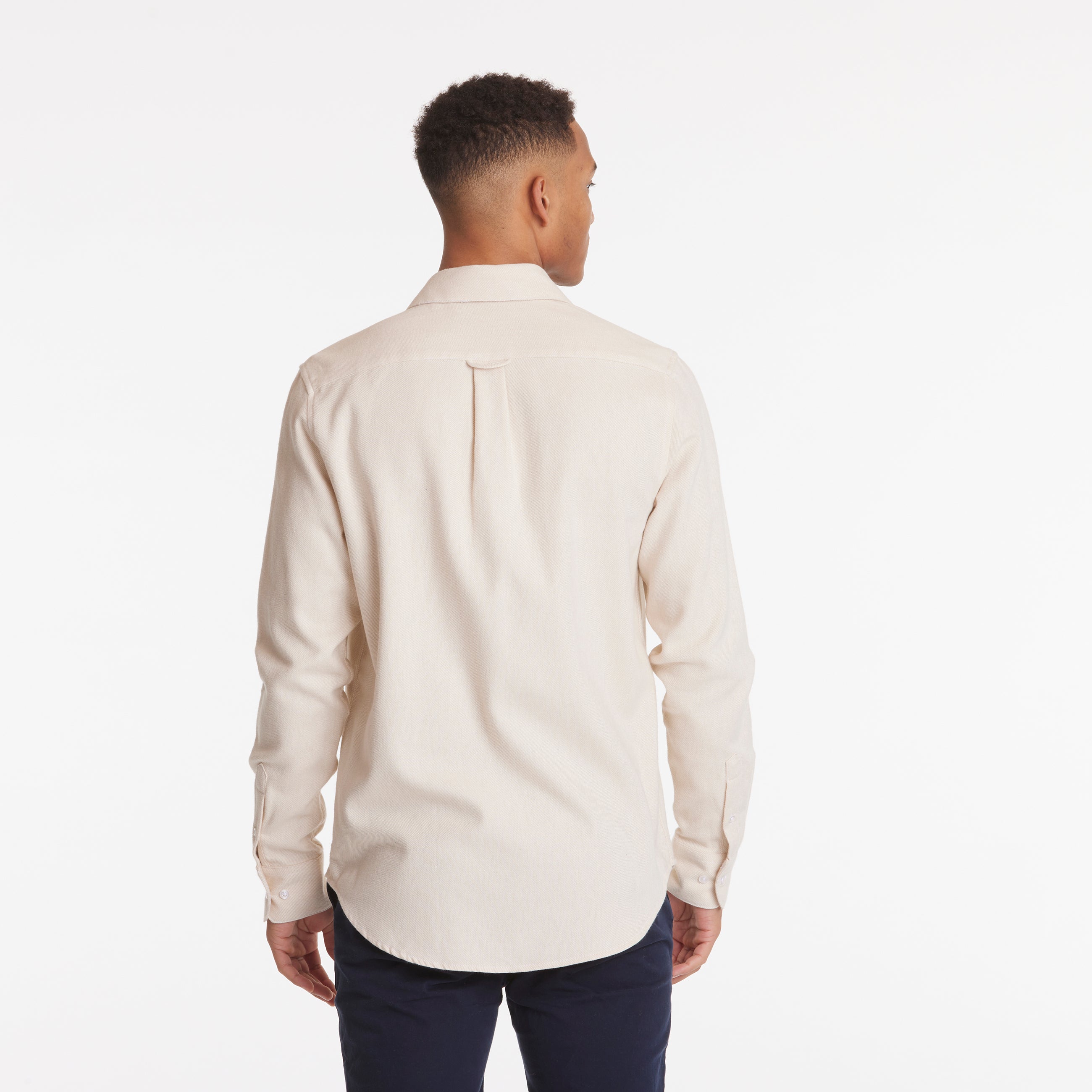 ByGarment Makers Bob Shirt Shirt LS 1160 Ecru