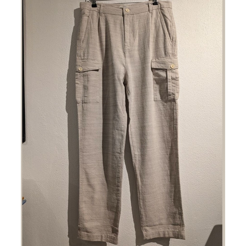 ByGarment Makers Braga Structured Linen Pants Pants 1160 Ecru