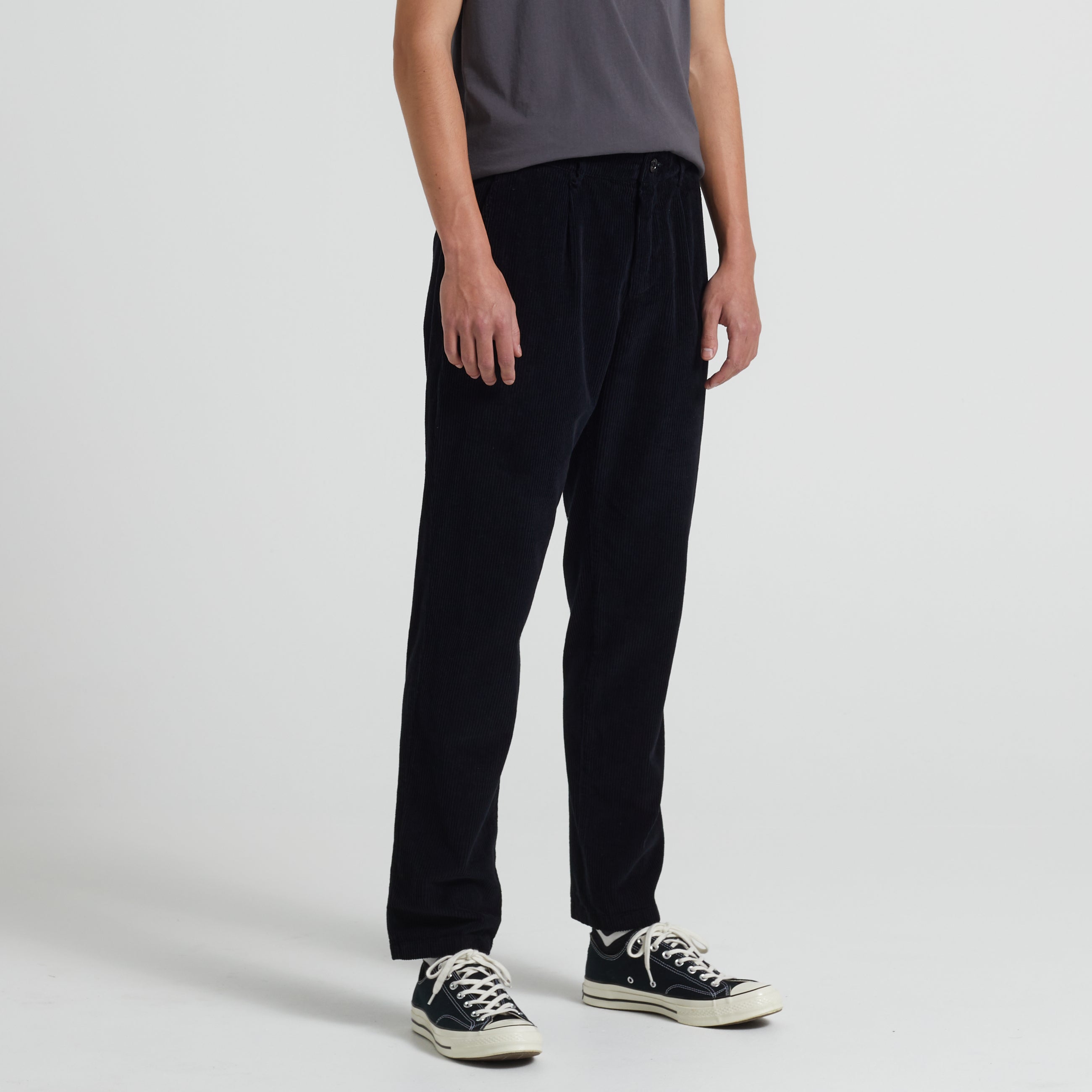 ByGarment Makers Buster Corduroy Pants Pants 1204 Jet Black