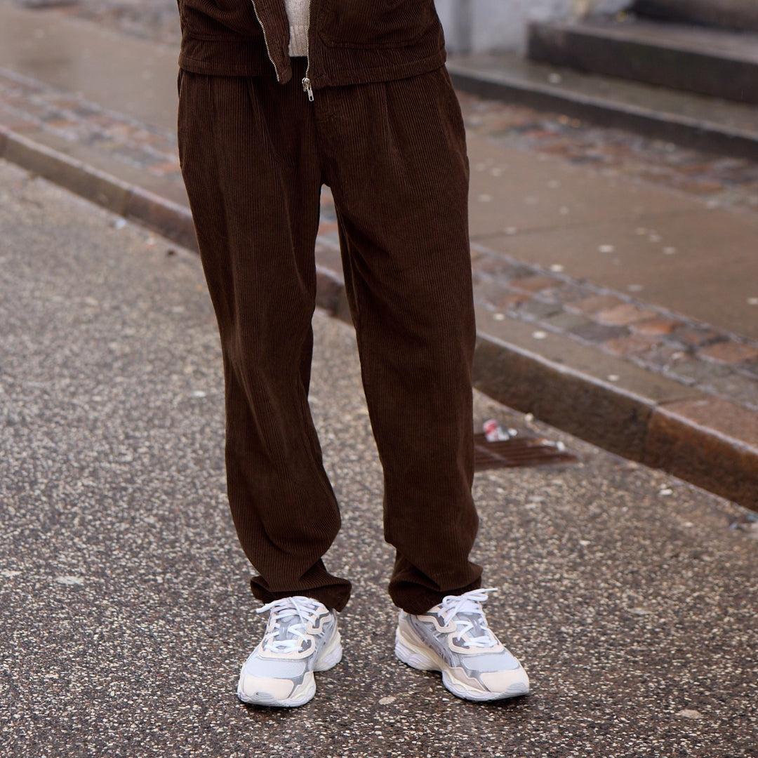 ByGarment Makers Buster Corduroy Pants Pants 3000 Ebony Brown