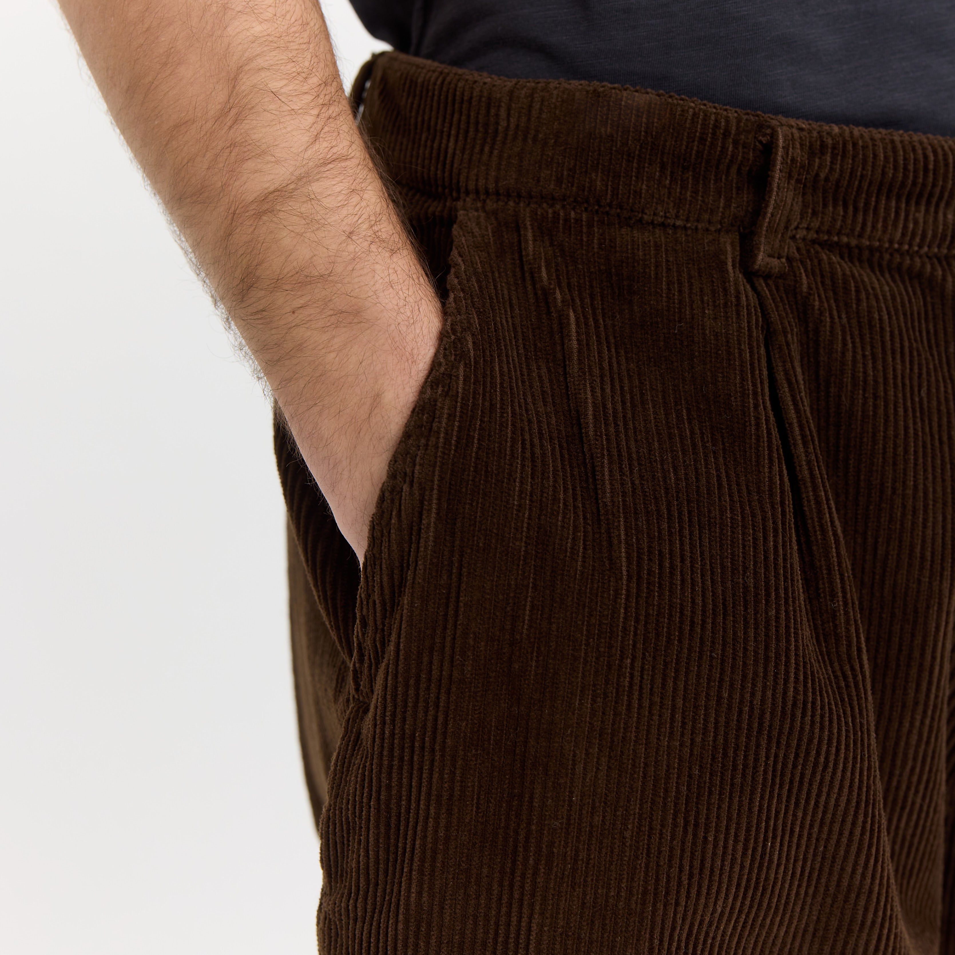 ByGarment Makers Buster Corduroy Pants Pants 3000 Ebony Brown
