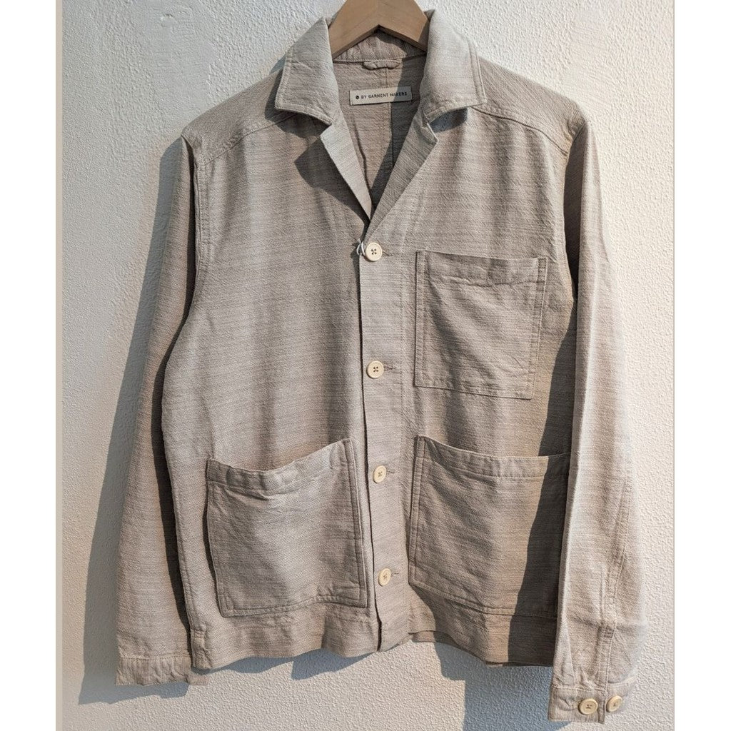 ByGarment Makers Castello Structured Linen Jacket Jacket 1160 Ecru