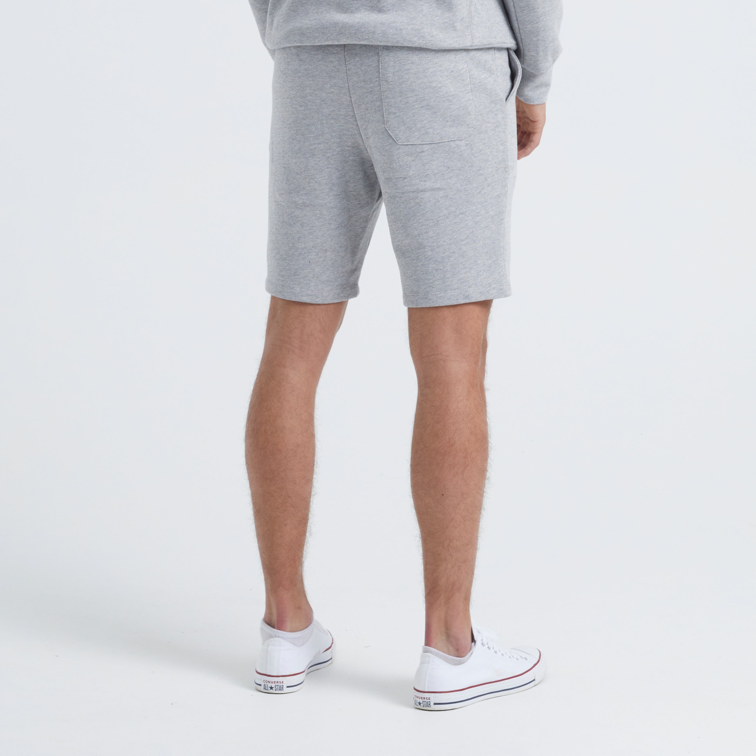 By Garment Makers Ebbe Shorts 1145 Light Grey Melange