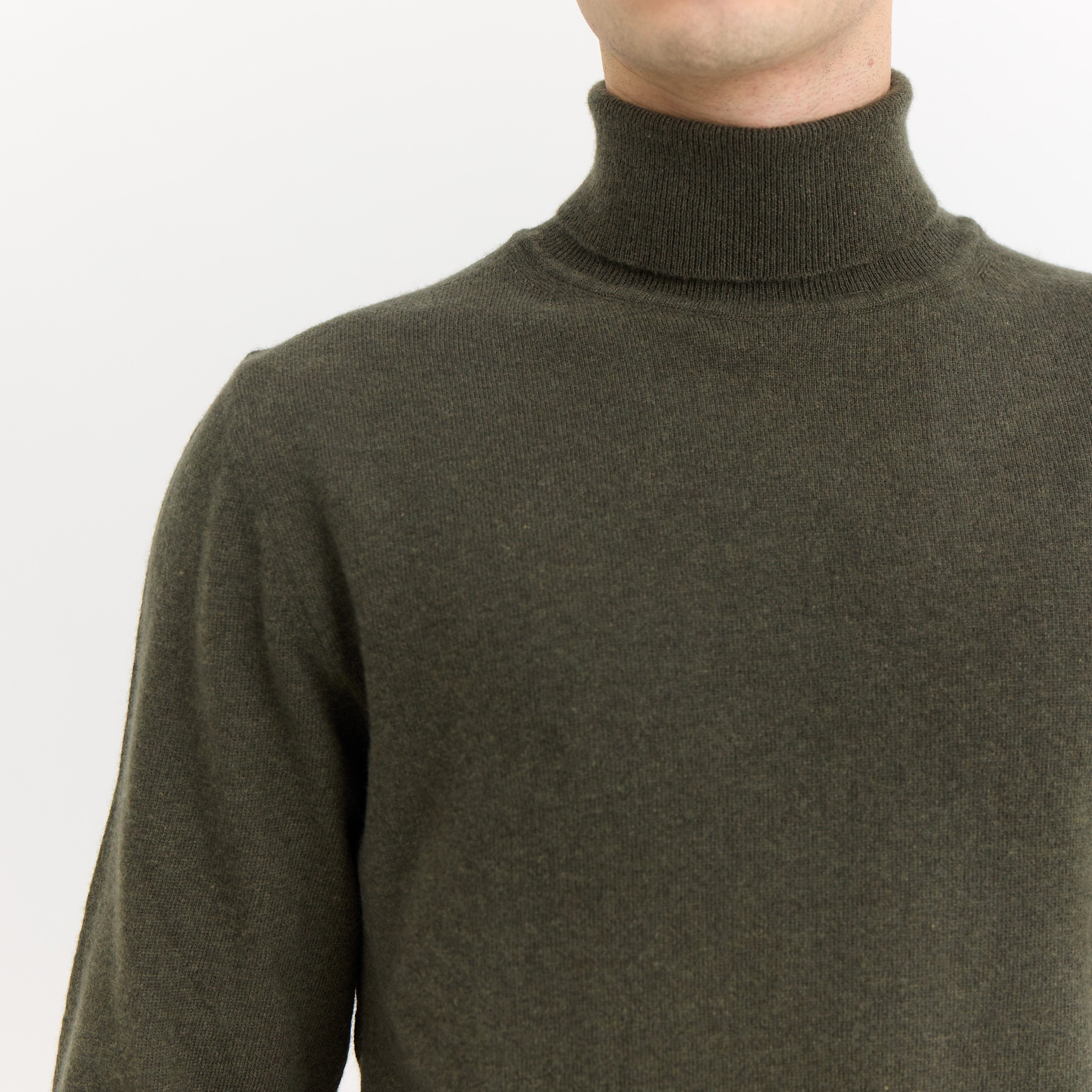 ByGarment Makers Elmo Wool Knit Rollneck Knit 1184 Russian Olive
