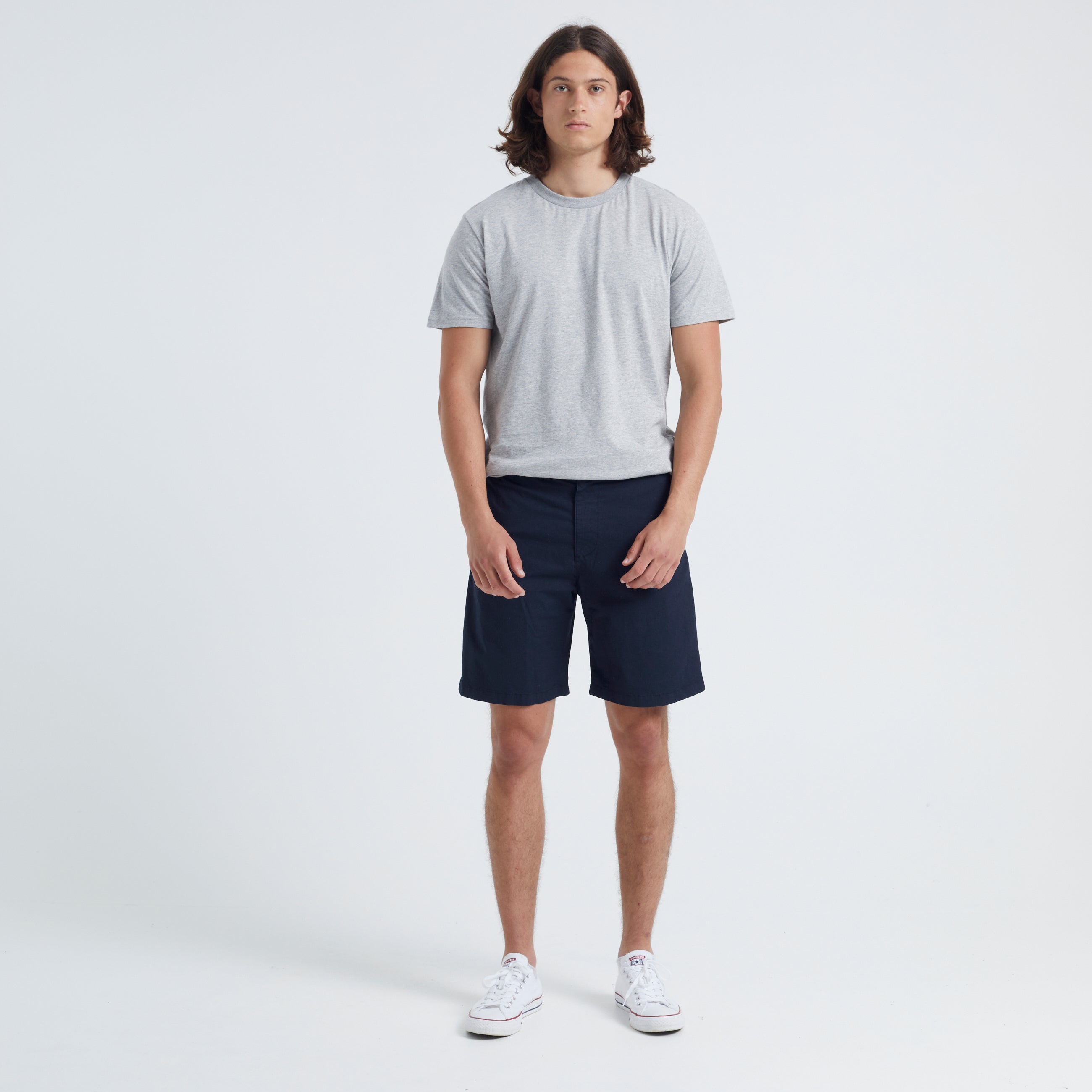 ByGarment Makers Gideon Light Cotton Shorts Shorts 3096 Navy Blazer