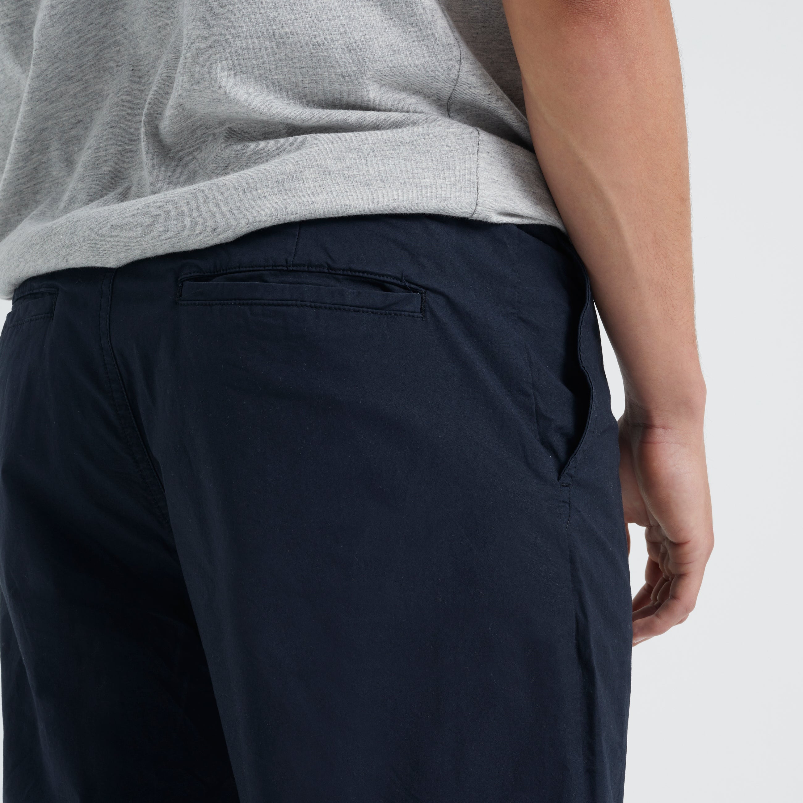 By Garment Makers Gideon Light Cotton Shorts Shorts 3096 Navy Blazer