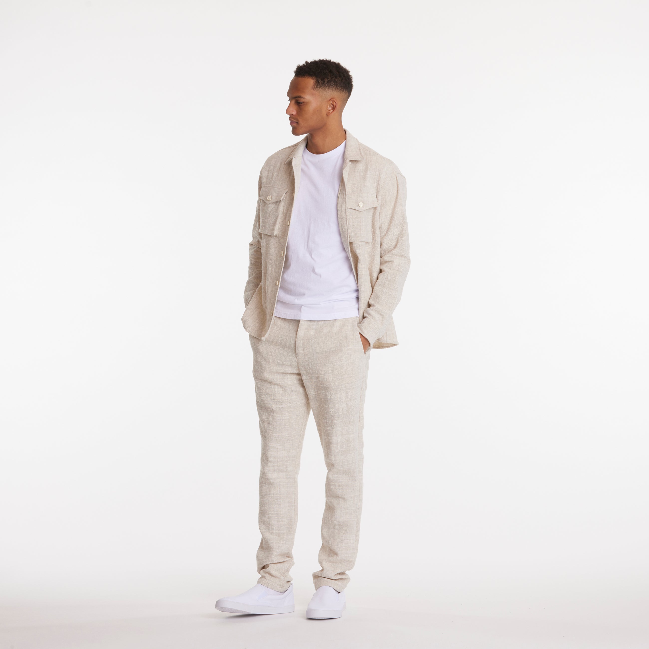 By Garment Makers Gilbert Pants Pants 1160 Ecru