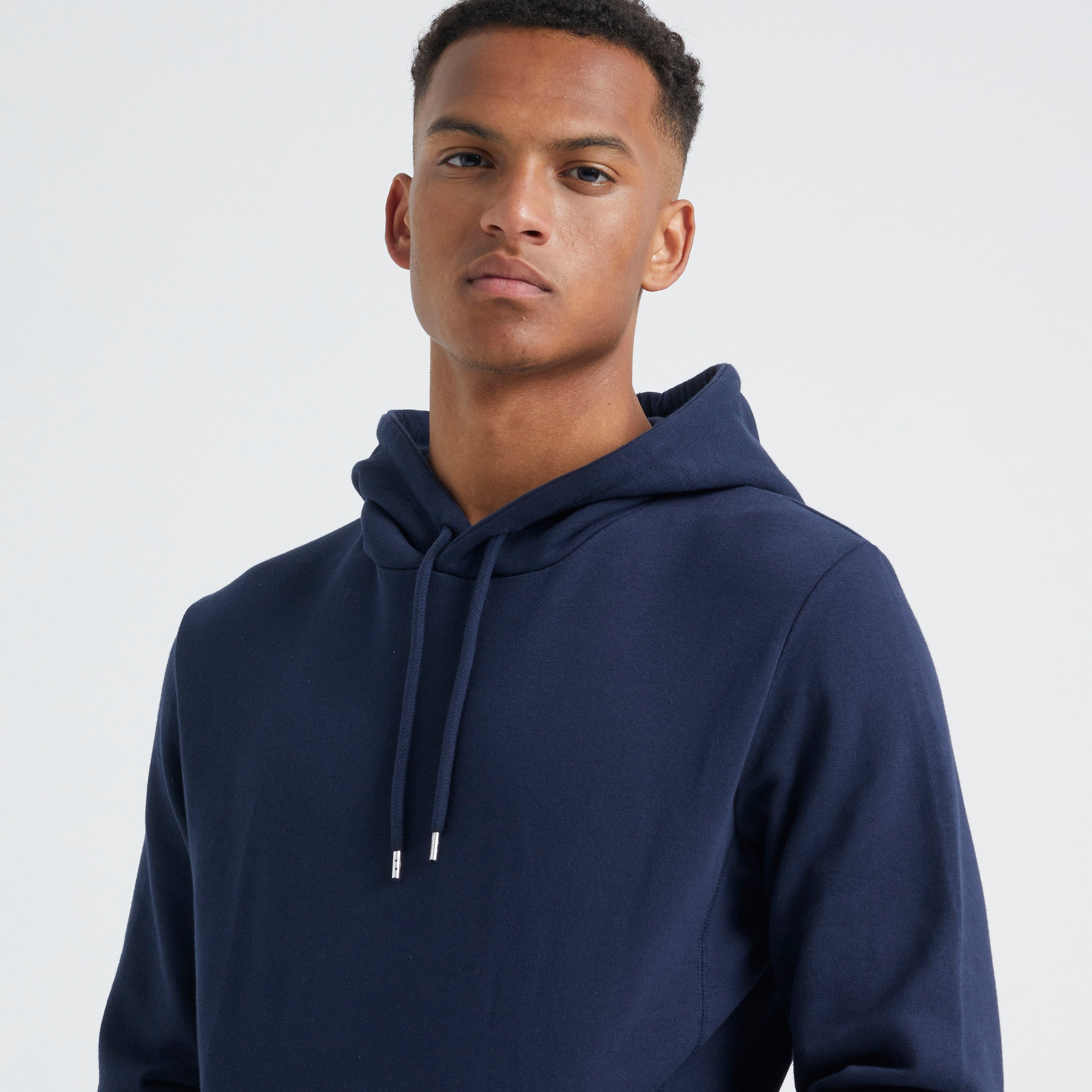 ByGarment Makers Jones The Organic Hoodie Sweatshirt 3096 Navy Blazer