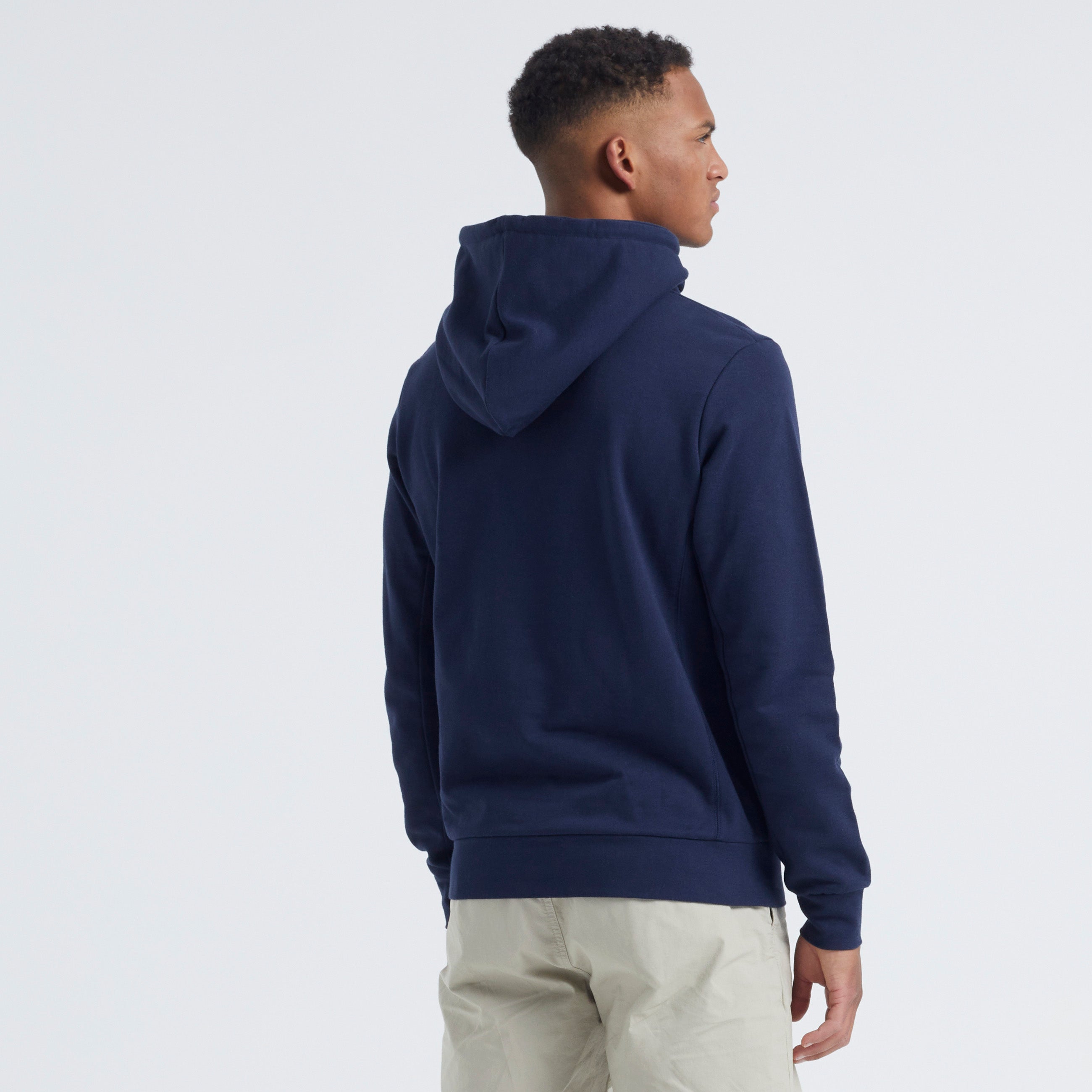 ByGarment Makers Jones The Organic Hoodie Sweatshirt 3096 Navy Blazer