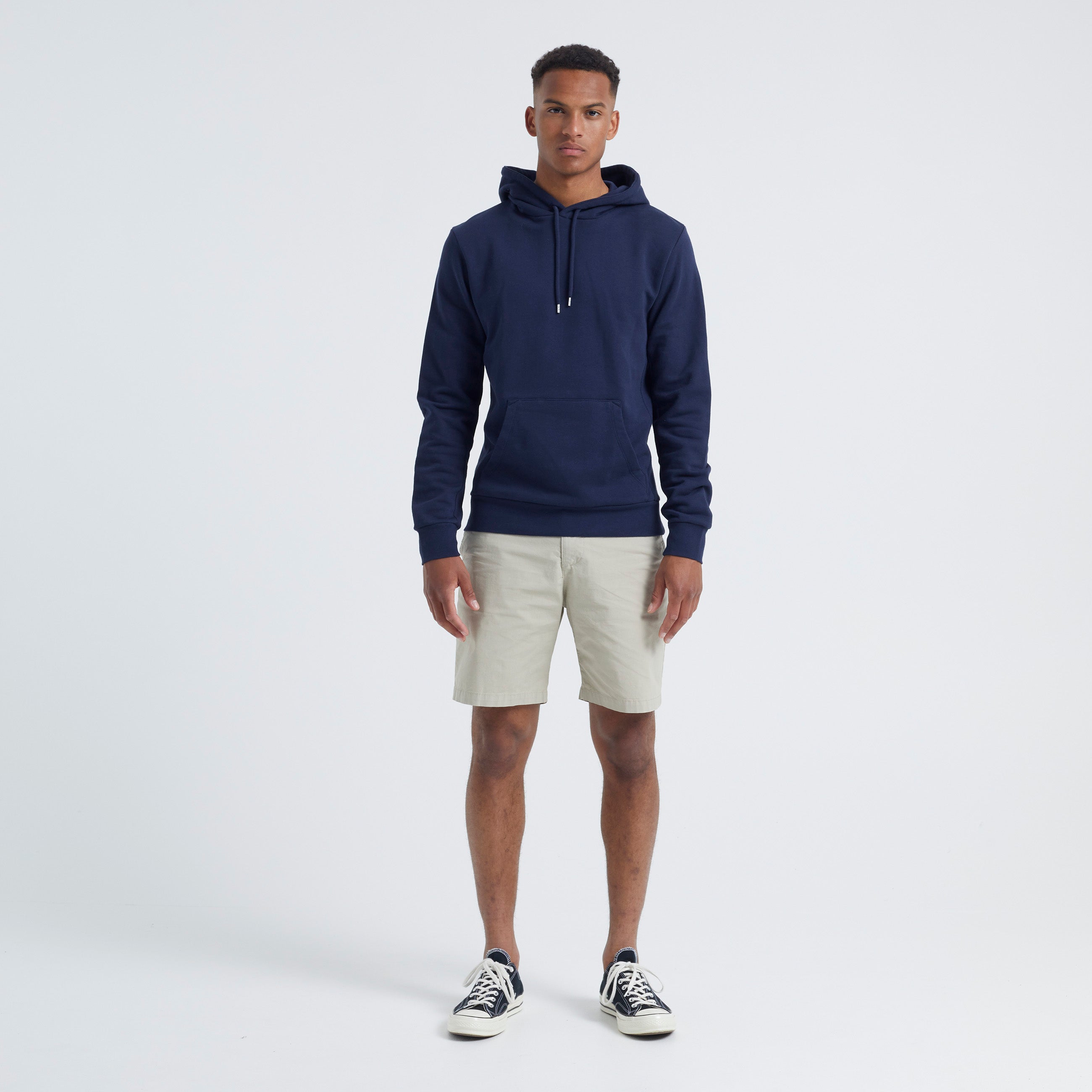 ByGarment Makers Jones The Organic Hoodie Sweatshirt 3096 Navy Blazer