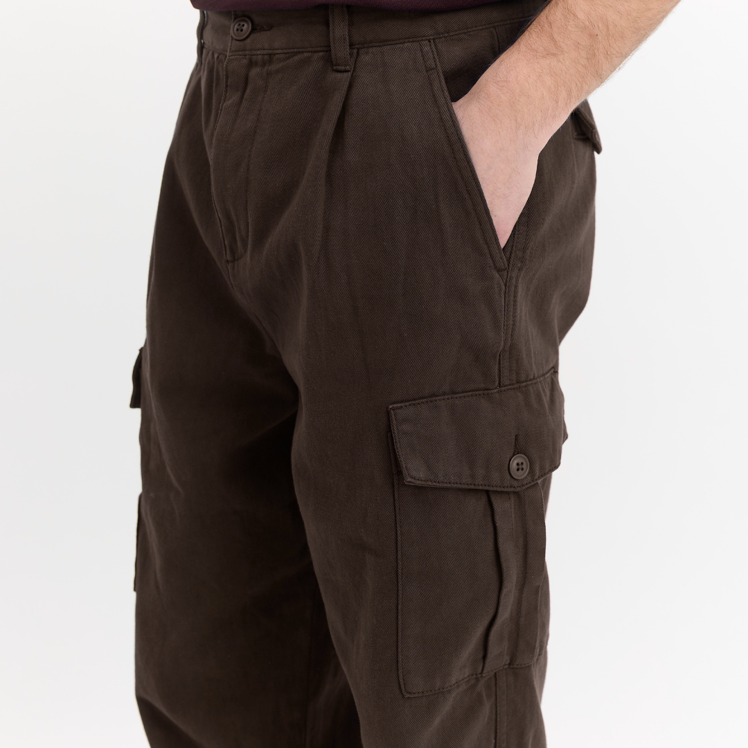 ByGarment Makers Luke Combat Pants Pants 3000 Ebony Brown