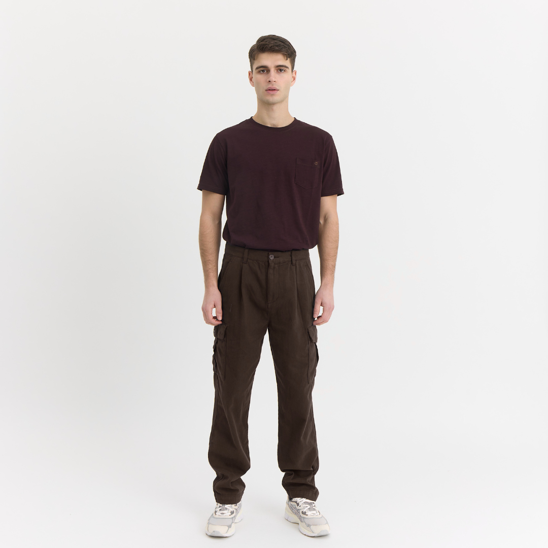 ByGarment Makers Luke Combat Pants Pants 3000 Ebony Brown