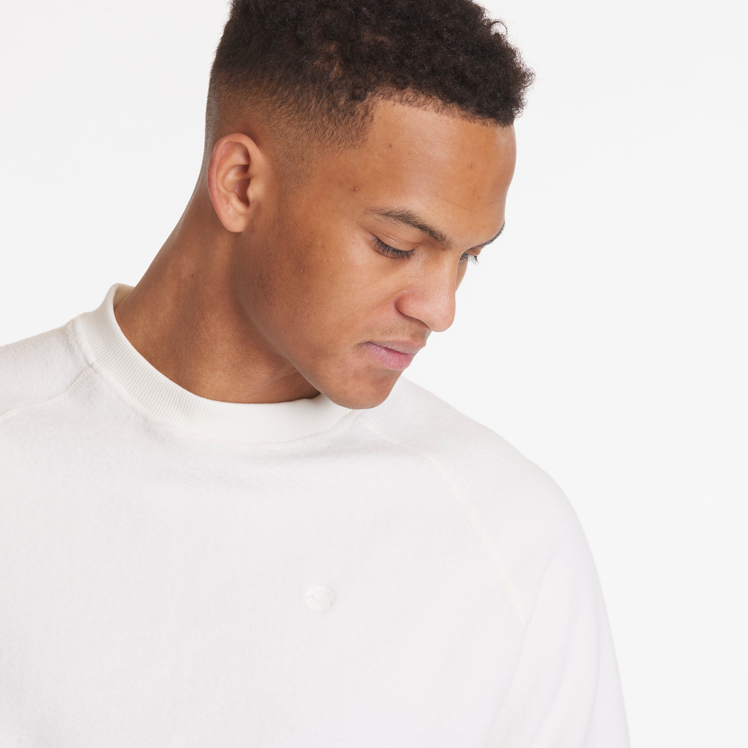 ByGarment Makers Mads Pile Sweatshirt Sweatshirt 1160 Ecru