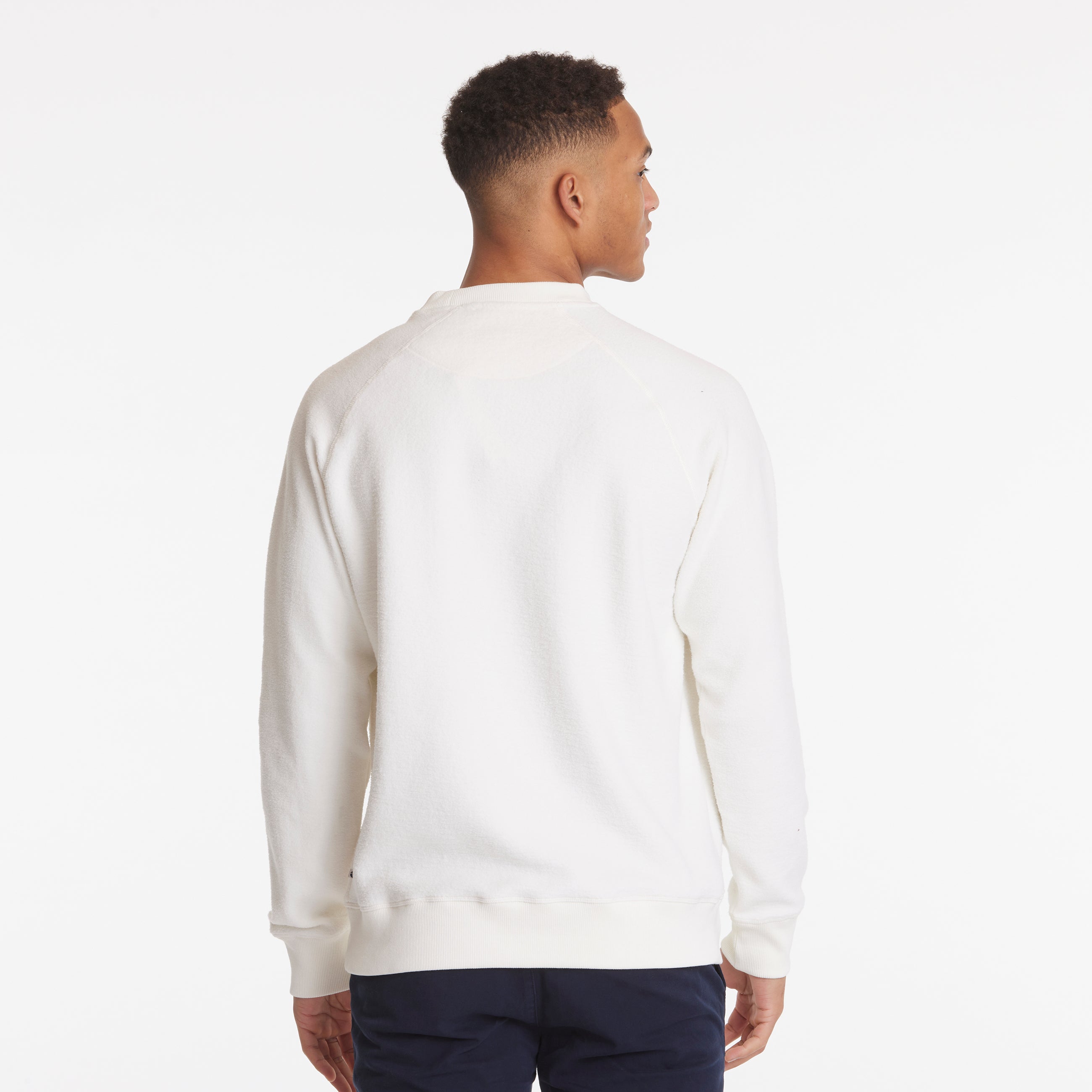 ByGarment Makers Mads Pile Sweatshirt Sweatshirt 1160 Ecru
