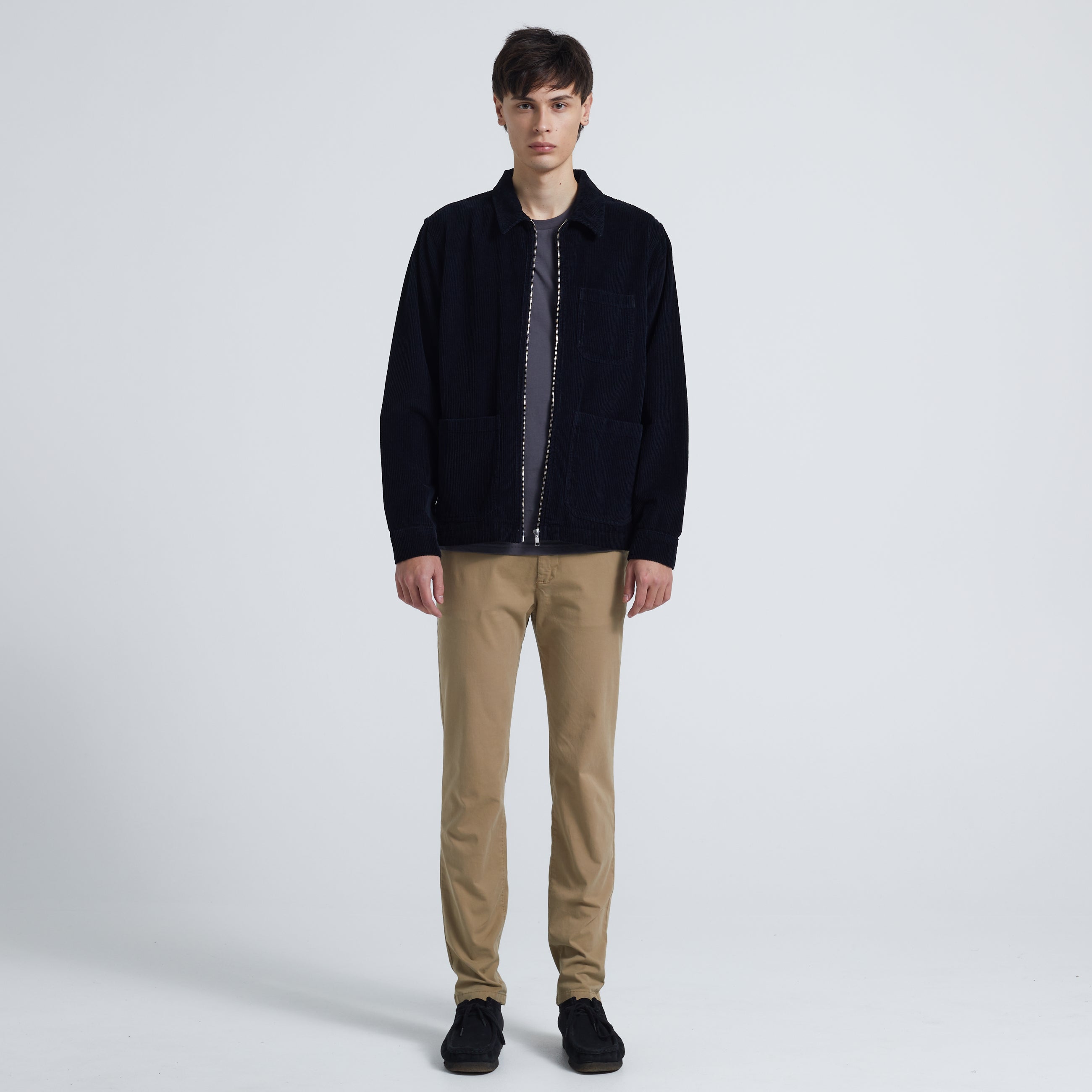 ByGarment Makers Matt Corduroy Jacket Jacket 1204 Jet Black