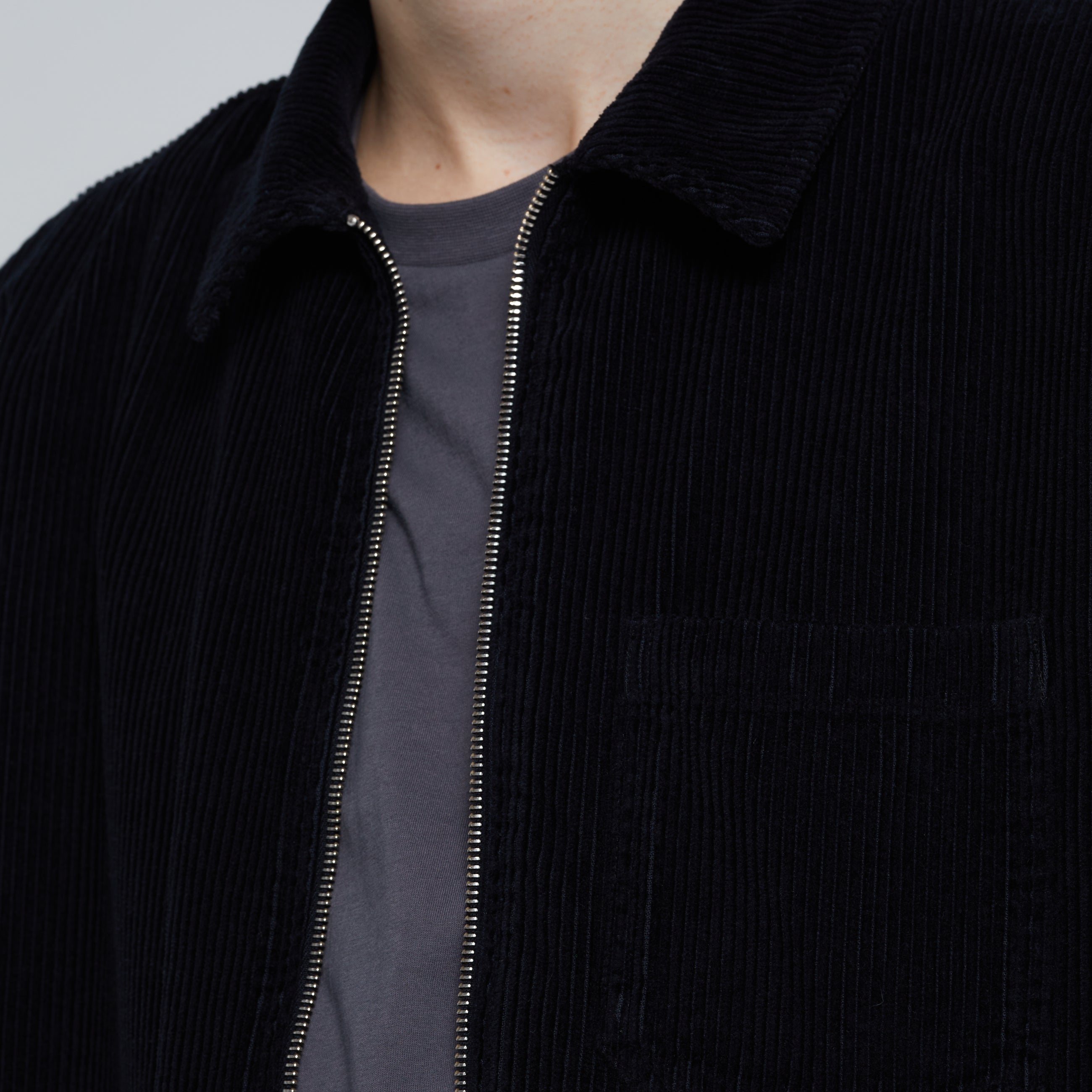 ByGarment Makers Matt Corduroy Jacket Jacket 1204 Jet Black