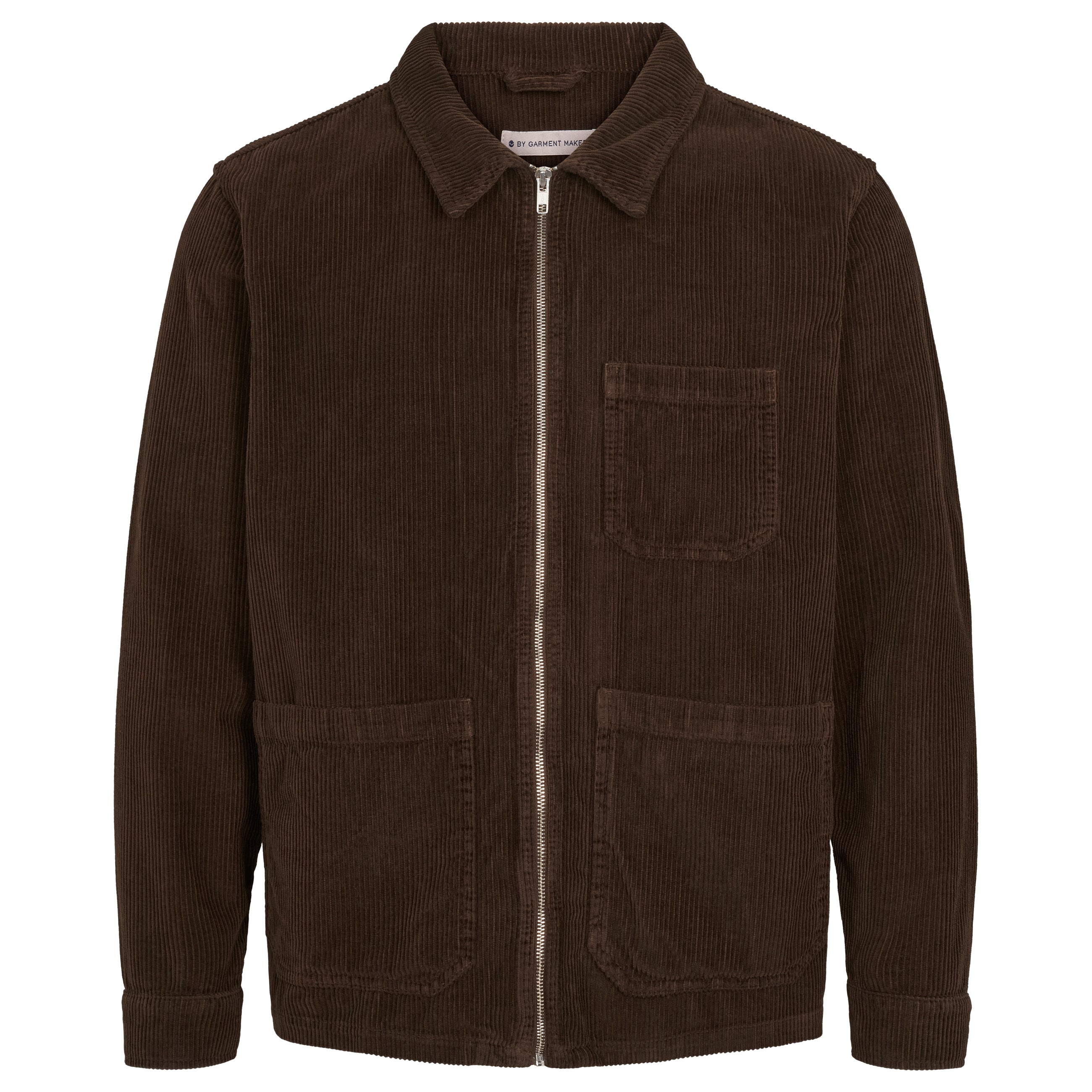 ByGarment Makers Matt Corduroy Jacket Jacket 3000 Ebony Brown