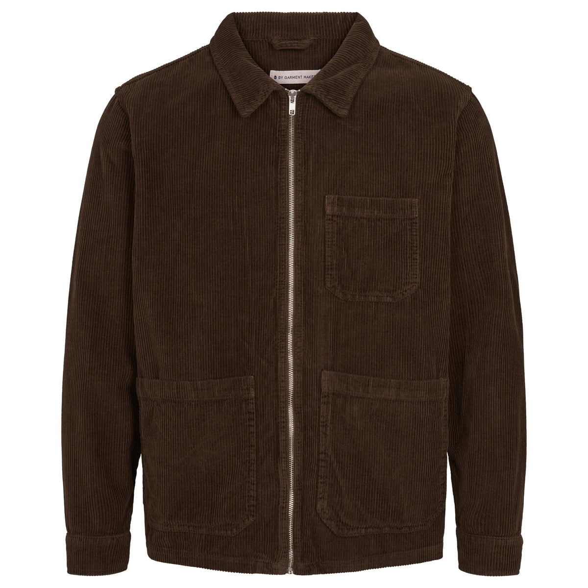 ByGarment Makers Matt Corduroy Jacket Jacket 3000 Ebony Brown