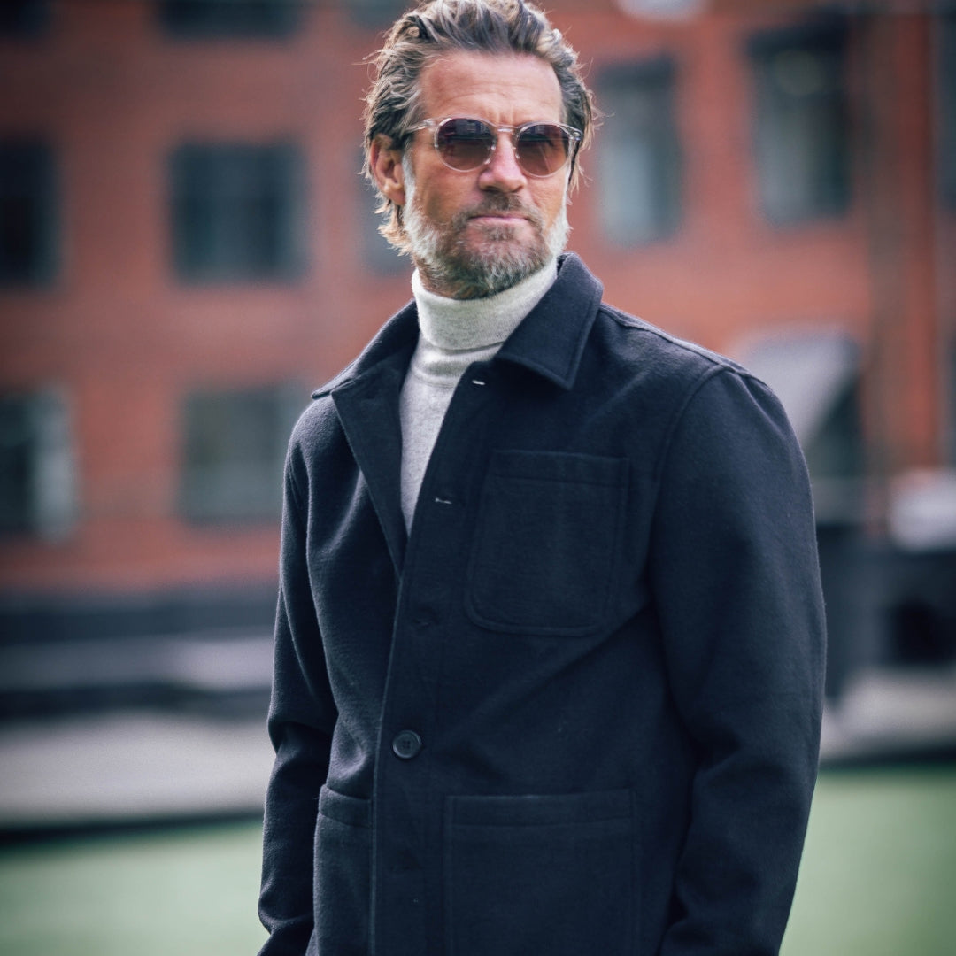 ByGarment Makers Rasmus Wool Jacket Jacket 1204 Jet Black