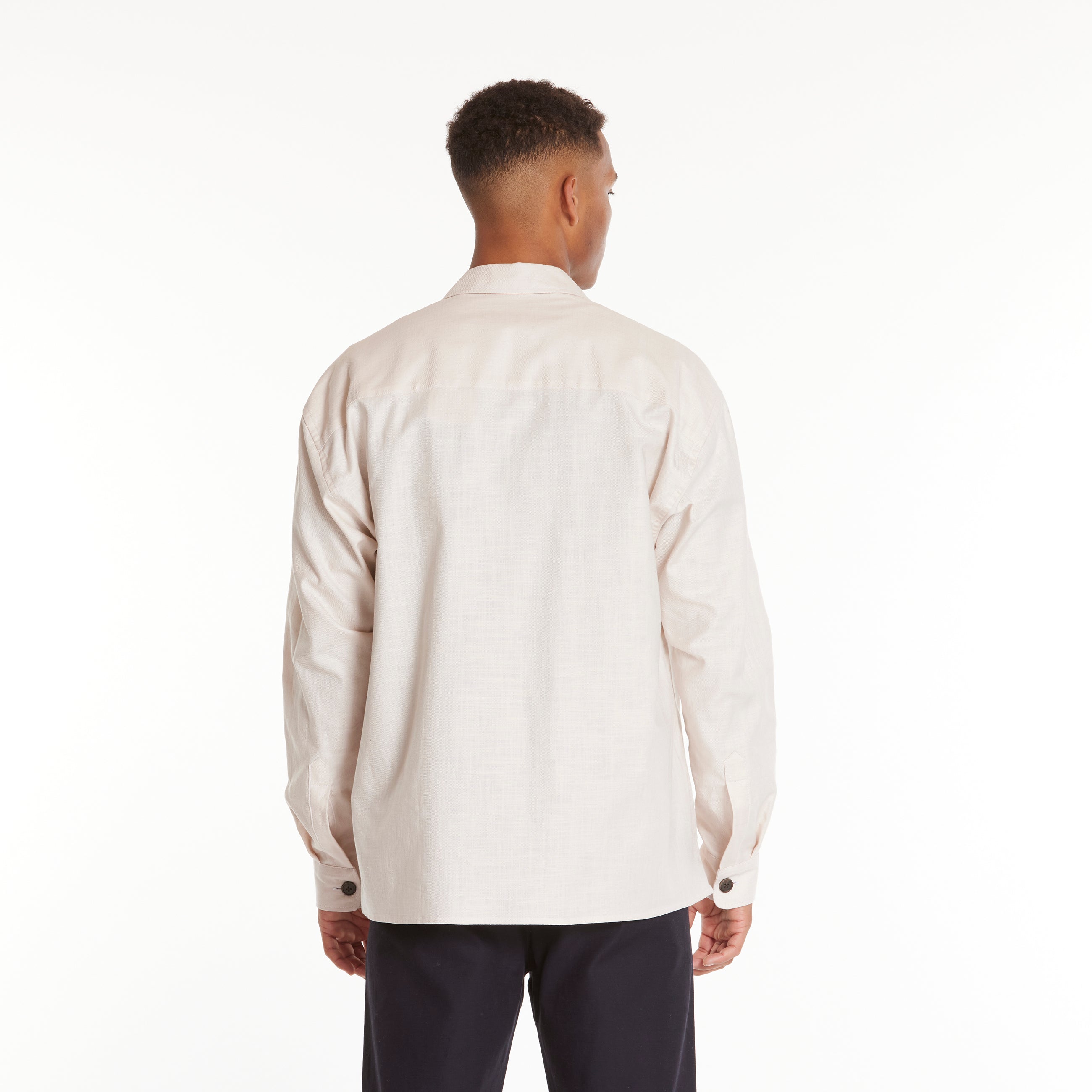 ByGarment Makers Storm Plain Overshirt Shirt LS 1130 Honesty
