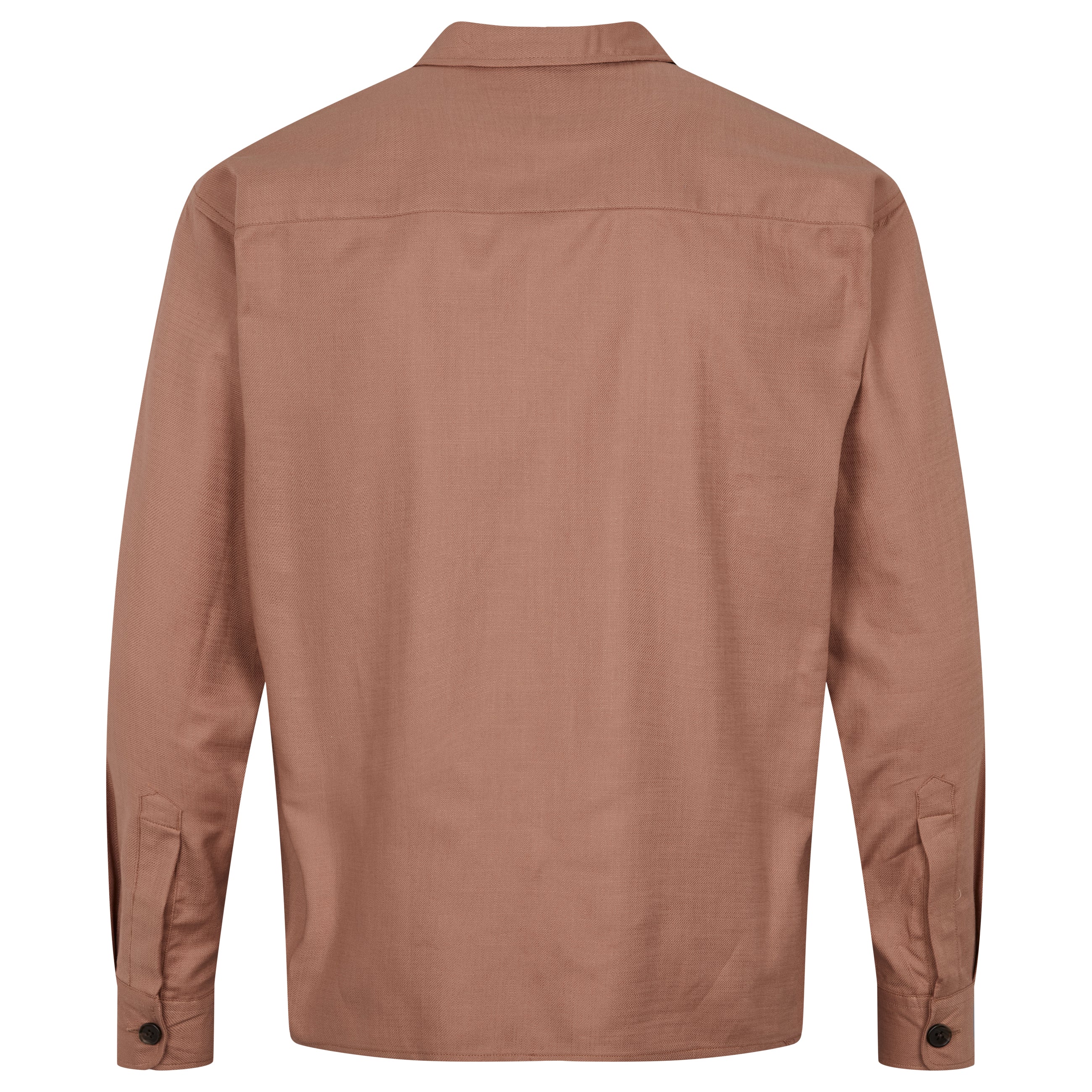 ByGarment Makers Storm Plain Overshirt Shirt LS 1530 Hazelnut