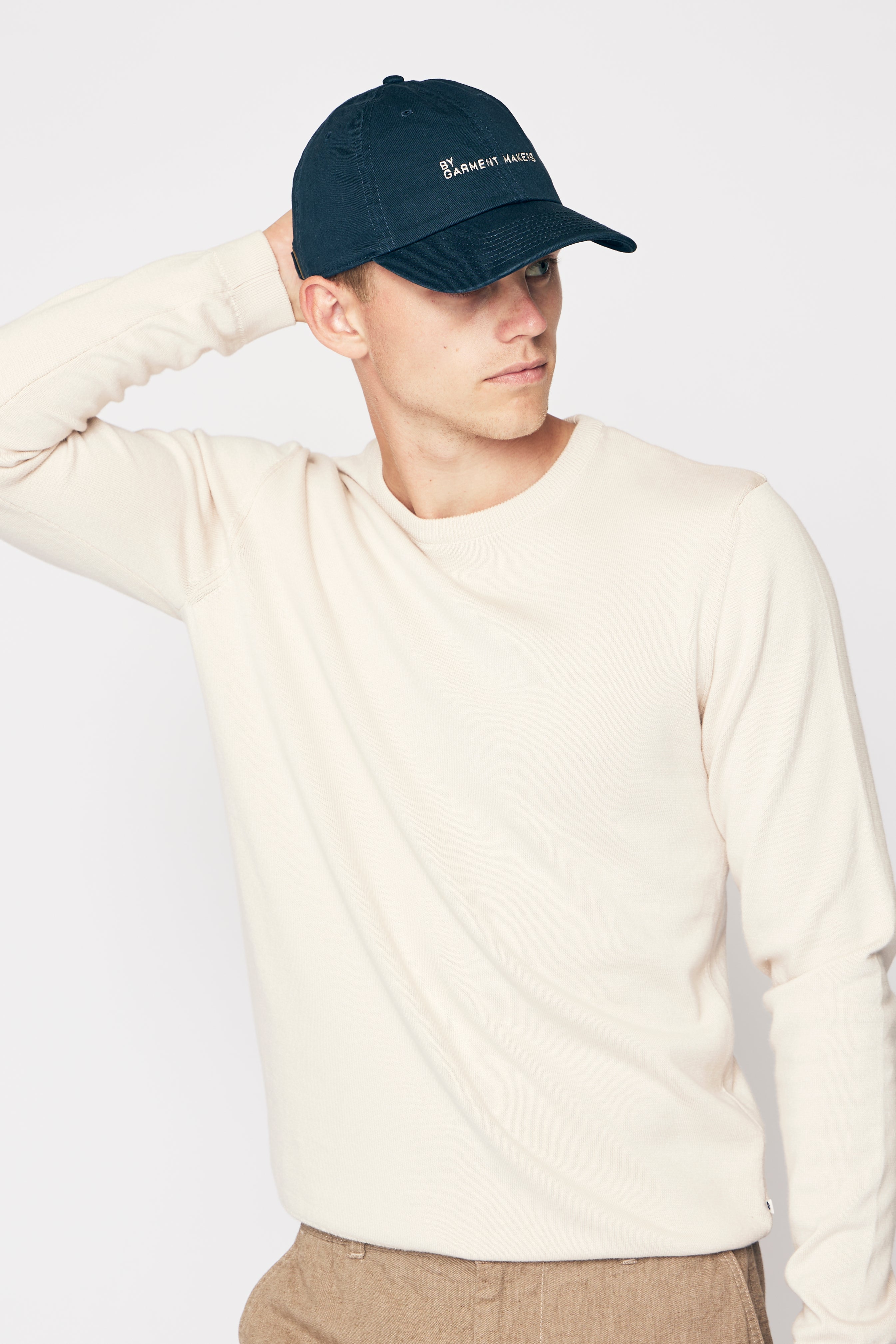 By Garment Makers The Organic Cap Diverse 3096 Navy Blazer