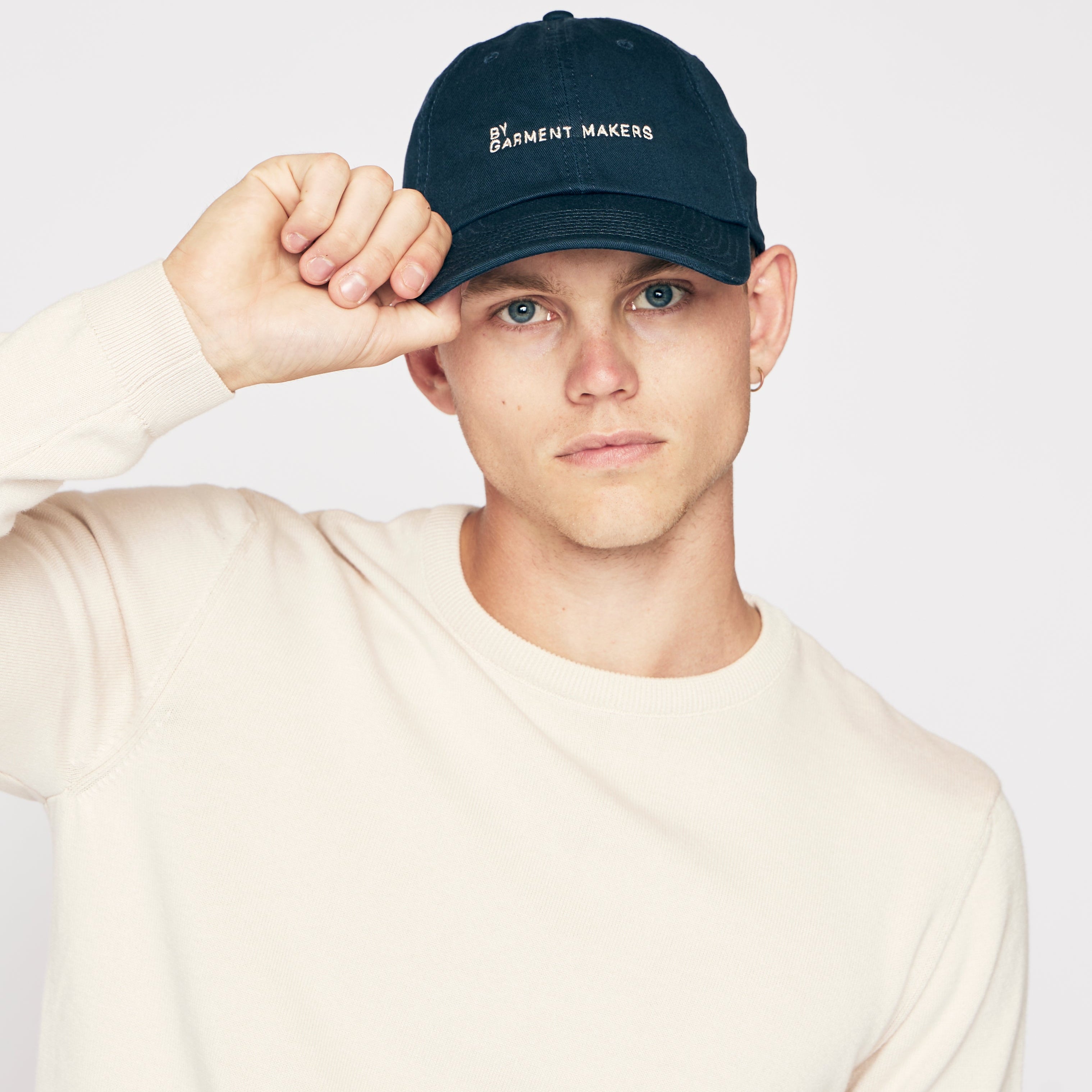 ByGarment Makers The Organic Cap Accessories 3096 Navy Blazer