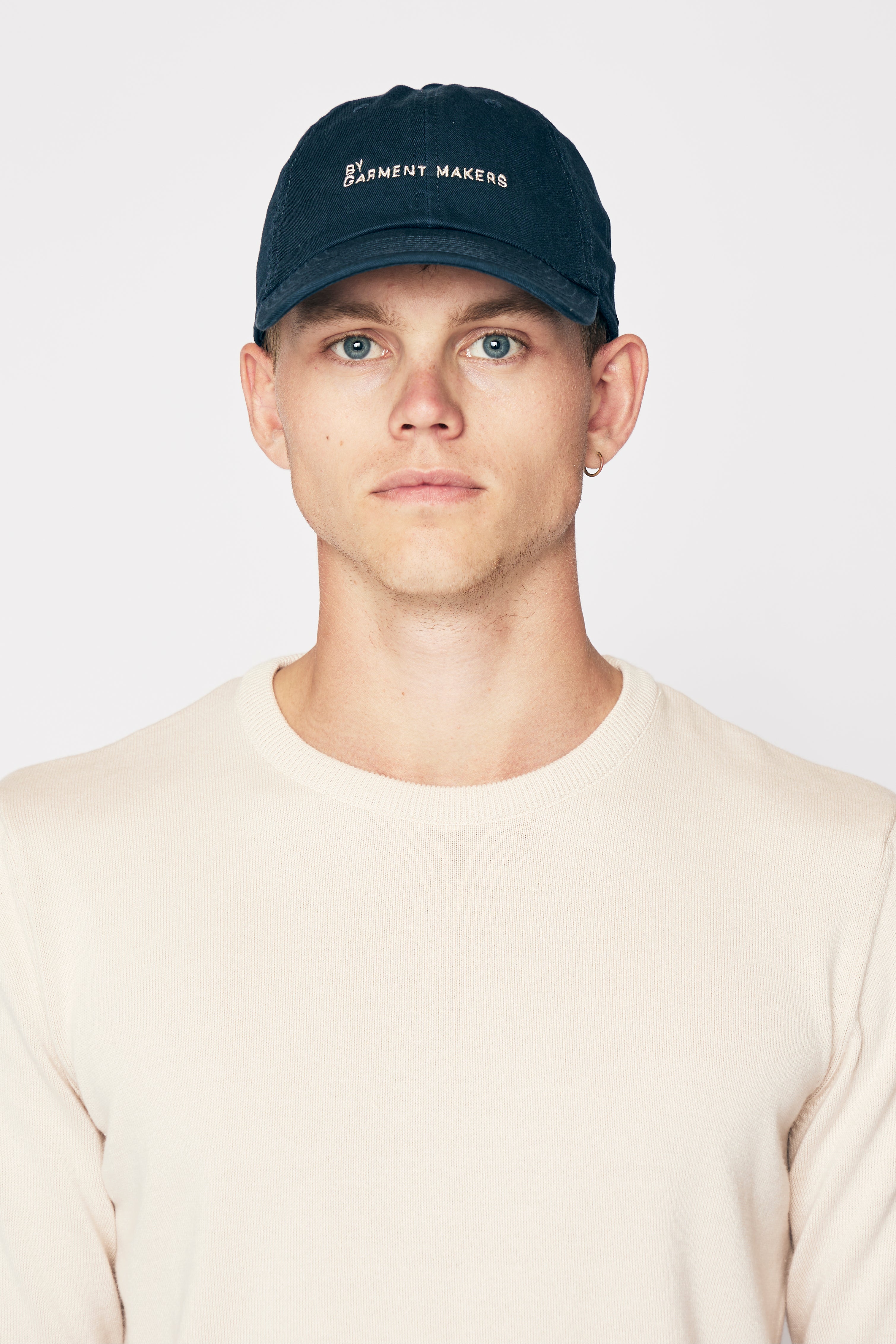 By Garment Makers The Organic Cap Diverse 3096 Navy Blazer