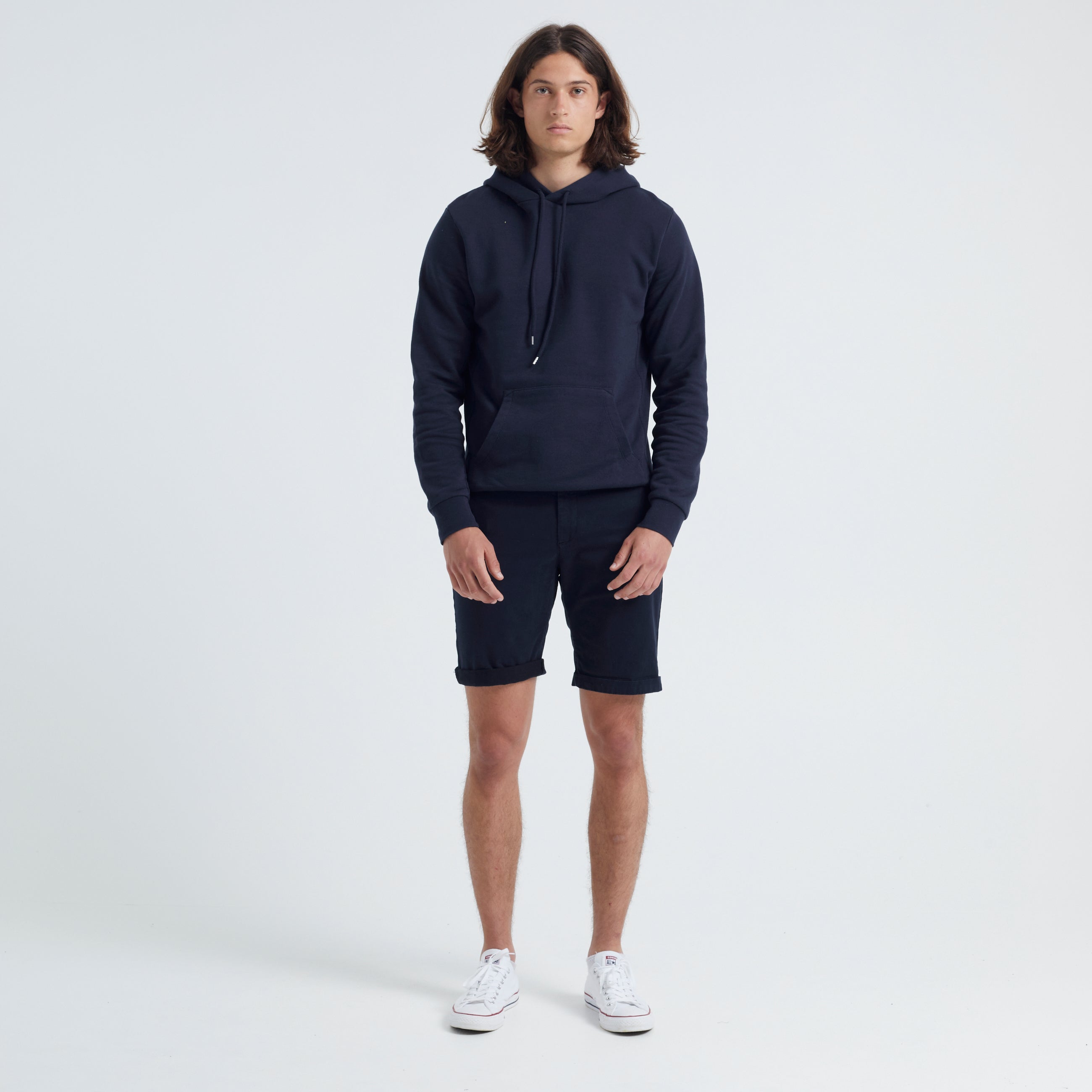 ByGarment Makers The Organic Chino Shorts Shorts 3096 Navy Blazer