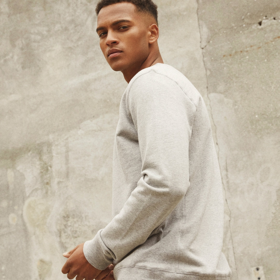 ByGarment Makers The Organic Sweatshirt Sweatshirt 1145 Light Grey Melange