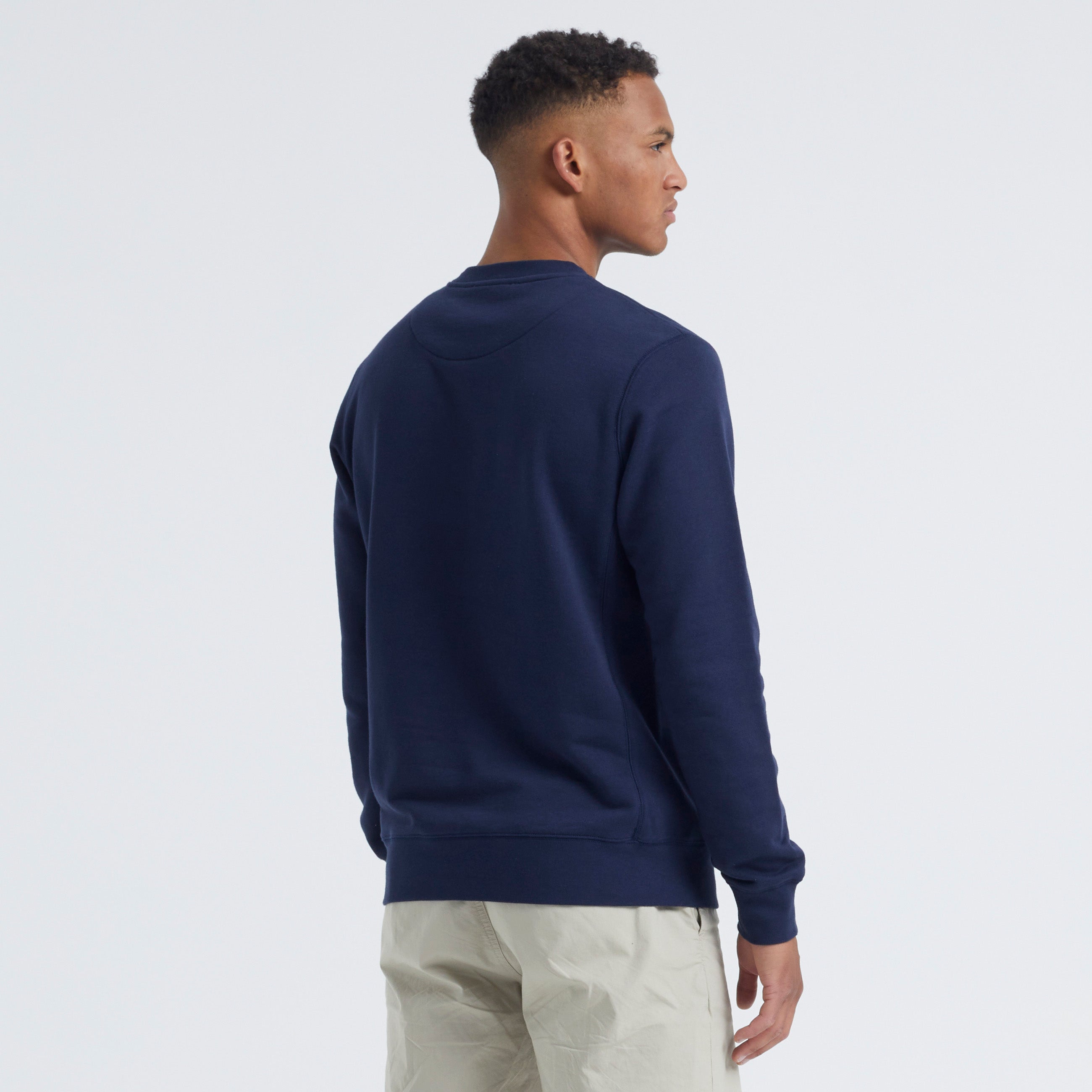 ByGarment Makers The Organic Sweatshirt Sweatshirt 3096 Navy Blazer