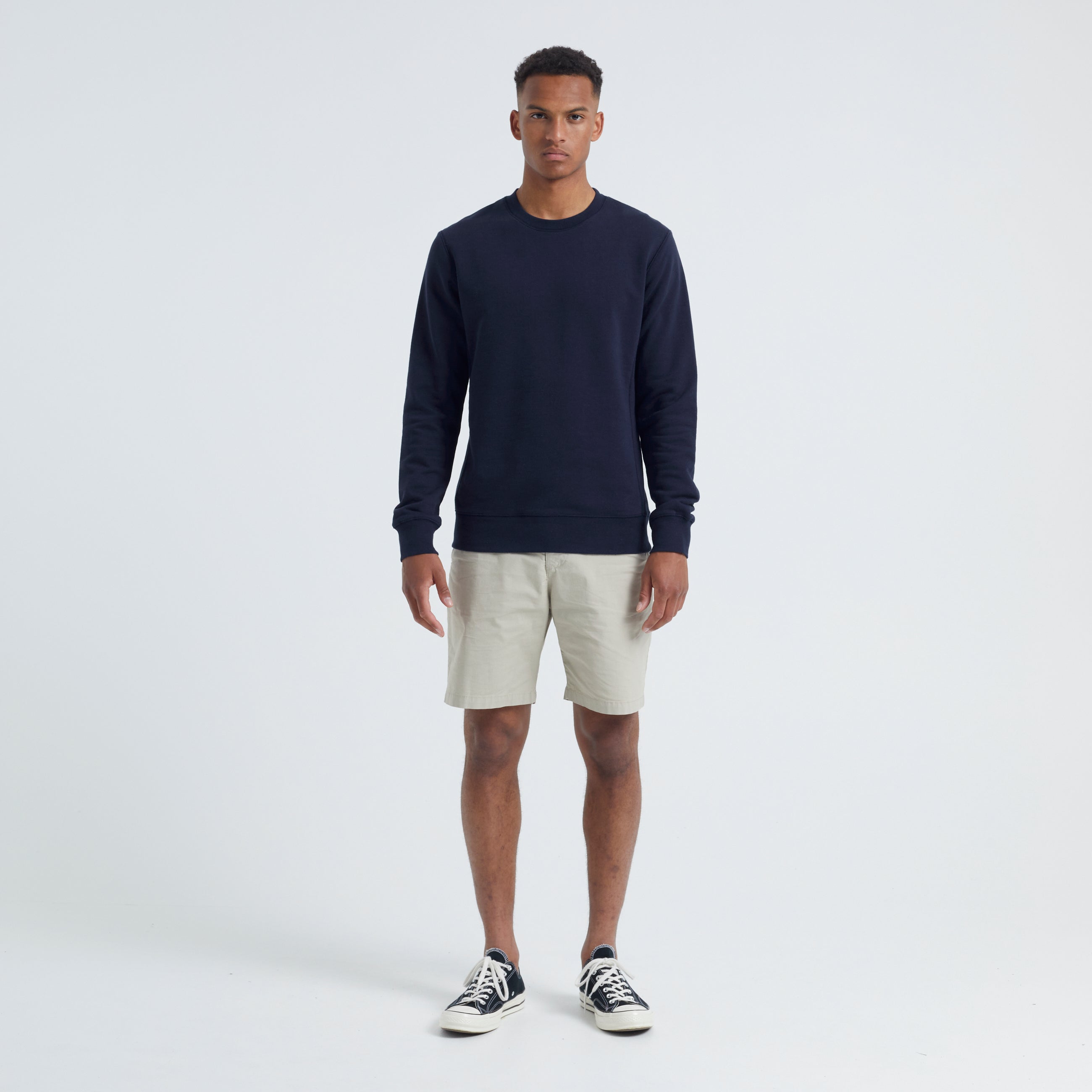 ByGarment Makers The Organic Sweatshirt Sweatshirt 3096 Navy Blazer