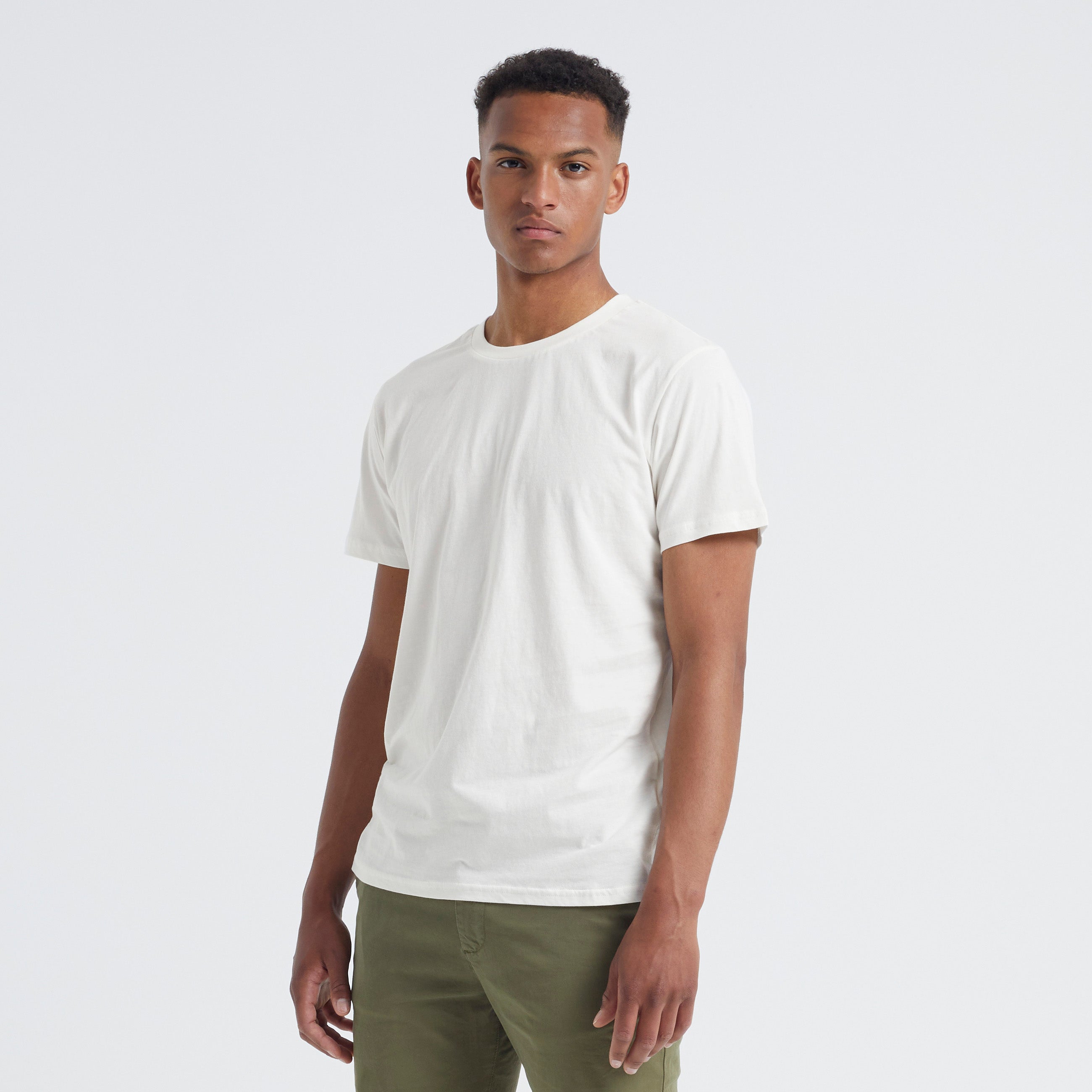 ByGarment Makers The Organic Tee T-shirt SS 1006 Marshmallow