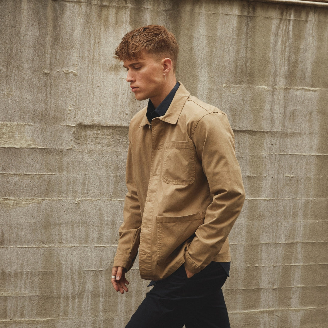 ByGarment Makers The Organic Workwear Jacket Jacket 2851 Khaki