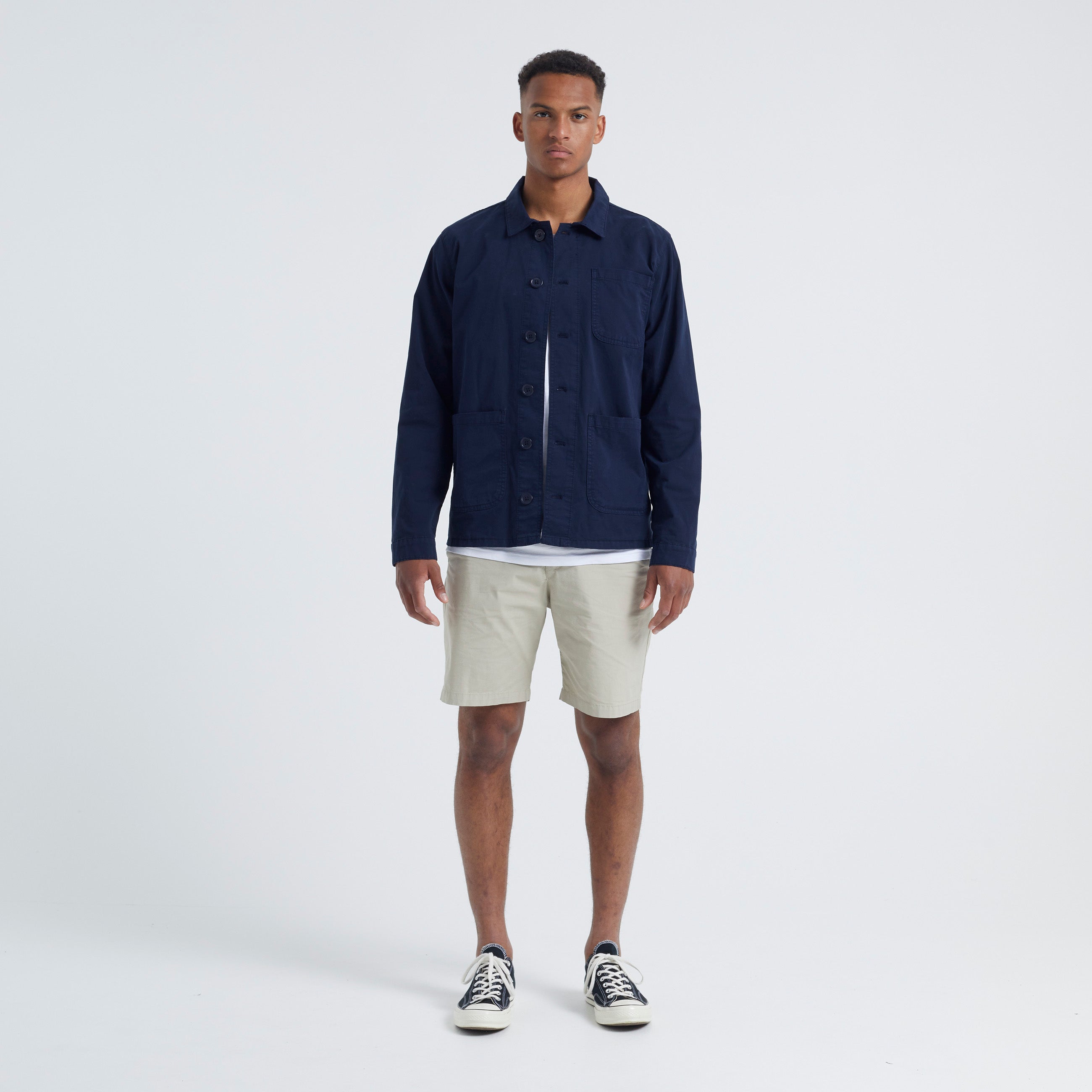 ByGarment Makers The Organic Workwear Jacket Jacket 3096 Navy Blazer