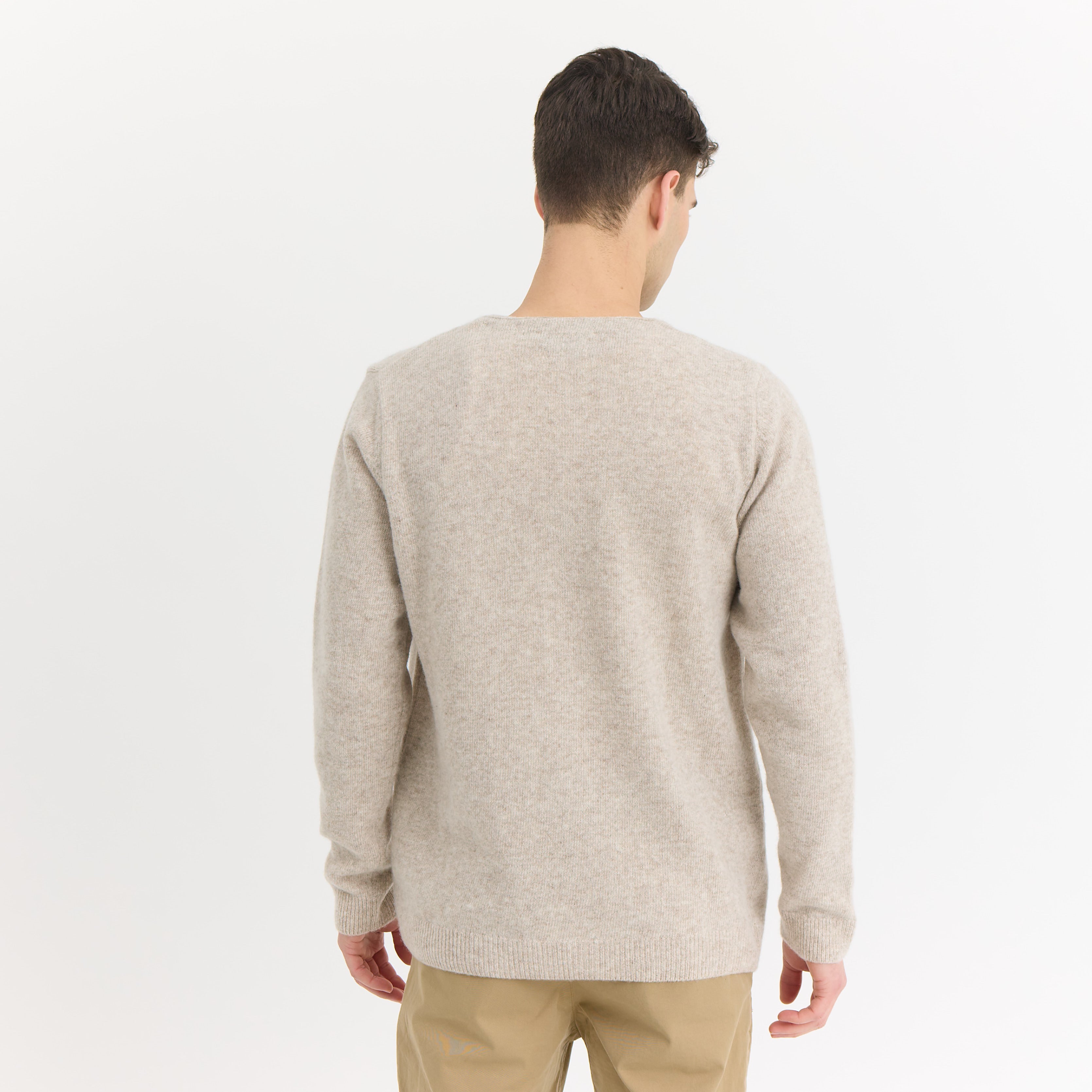 ByGarment Makers Tiger Knit Cardigan Knit 1160 Ecru