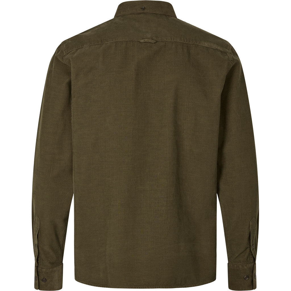 ByGarment Makers Vincent Corduroy Shirt Shirt LS 1184 Russian Olive