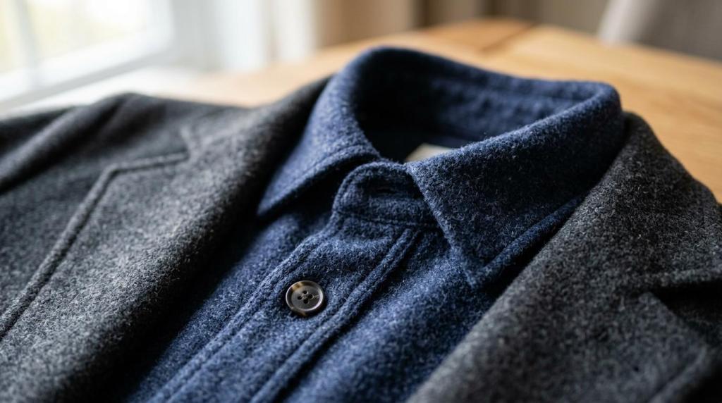 Overshirt i uld til mænd: Vælg den rette til efterår og vinter
