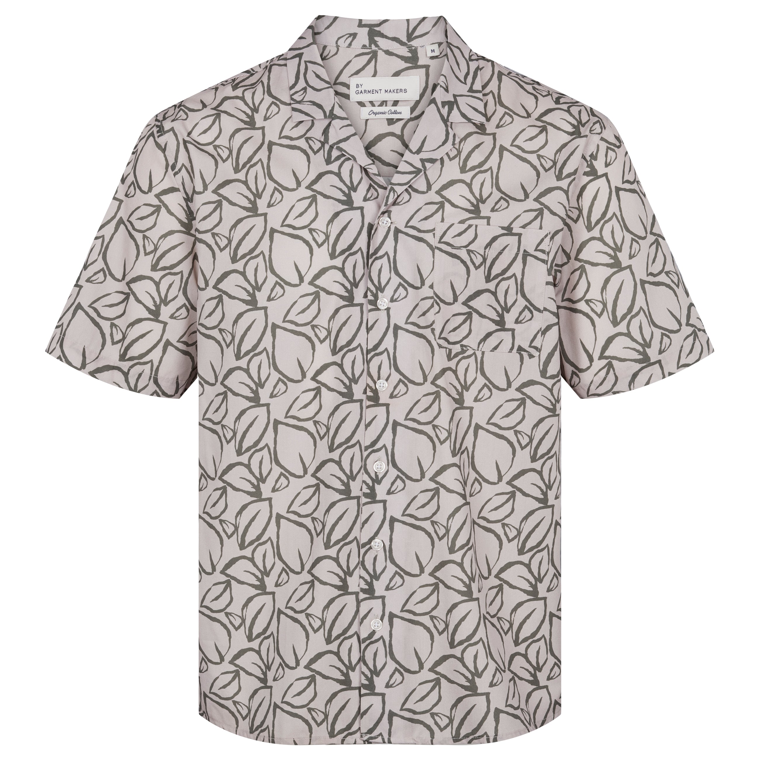 By Garment Makers Elmer Leaf SS Shirt GOTS Shirt SS 3096 Navy Blazer