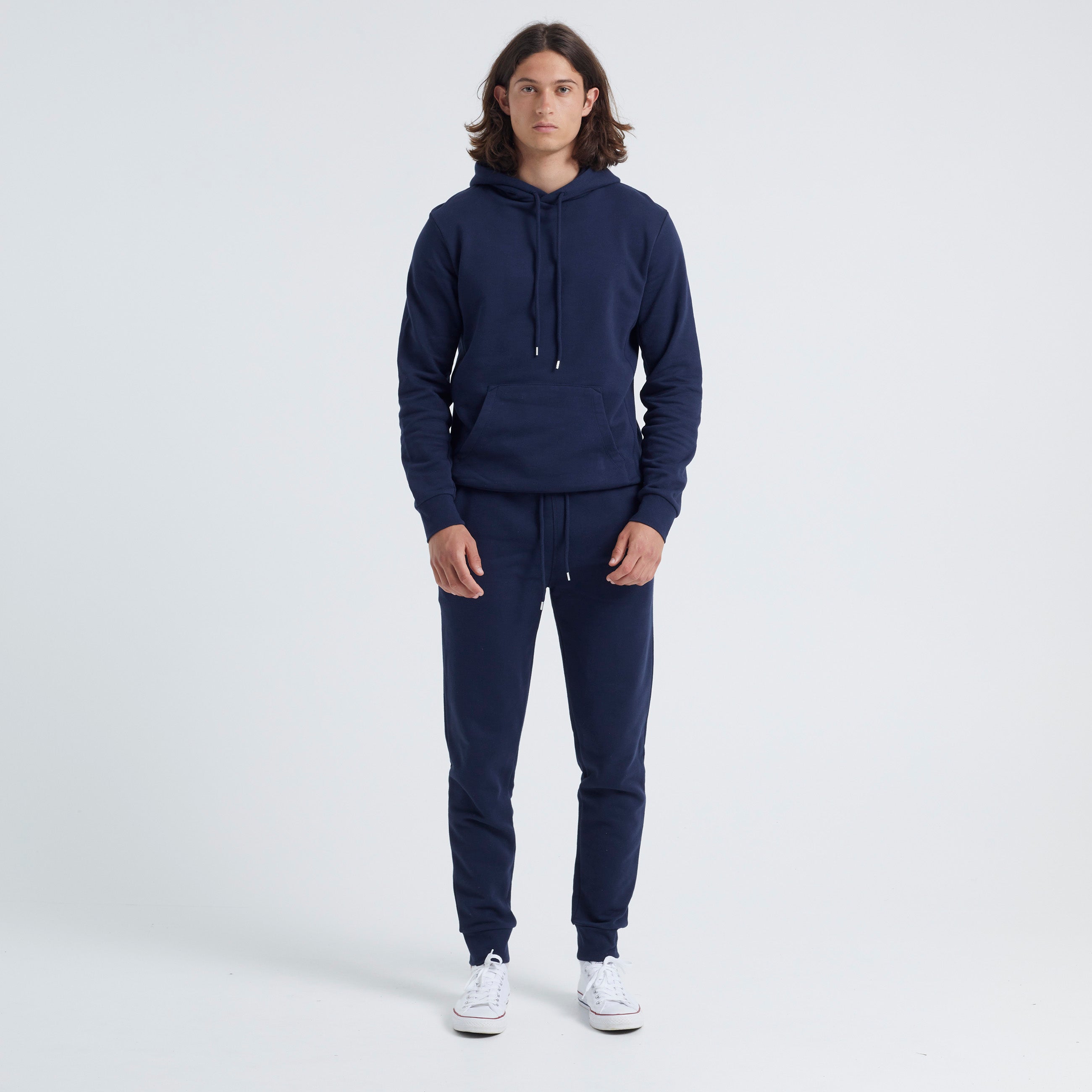 By Garment Makers Julian The Oganic Sweatpants Pants 3096 Navy Blazer