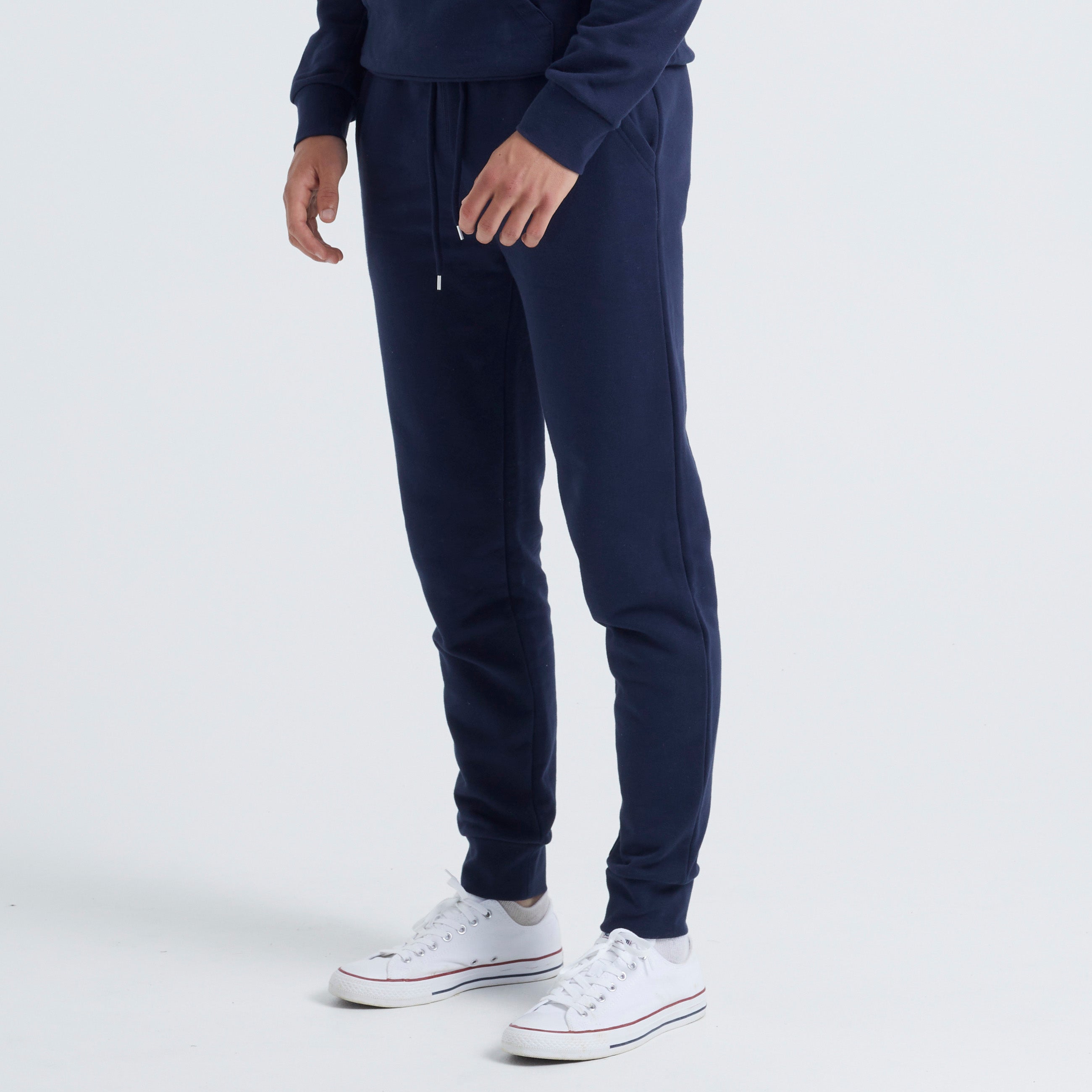 By Garment Makers Julian The Oganic Sweatpants Pants 3096 Navy Blazer