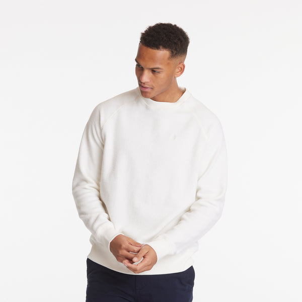 By Garment Makers Mads Pile Sweatshirt Sweatshirt 1160 Ecru