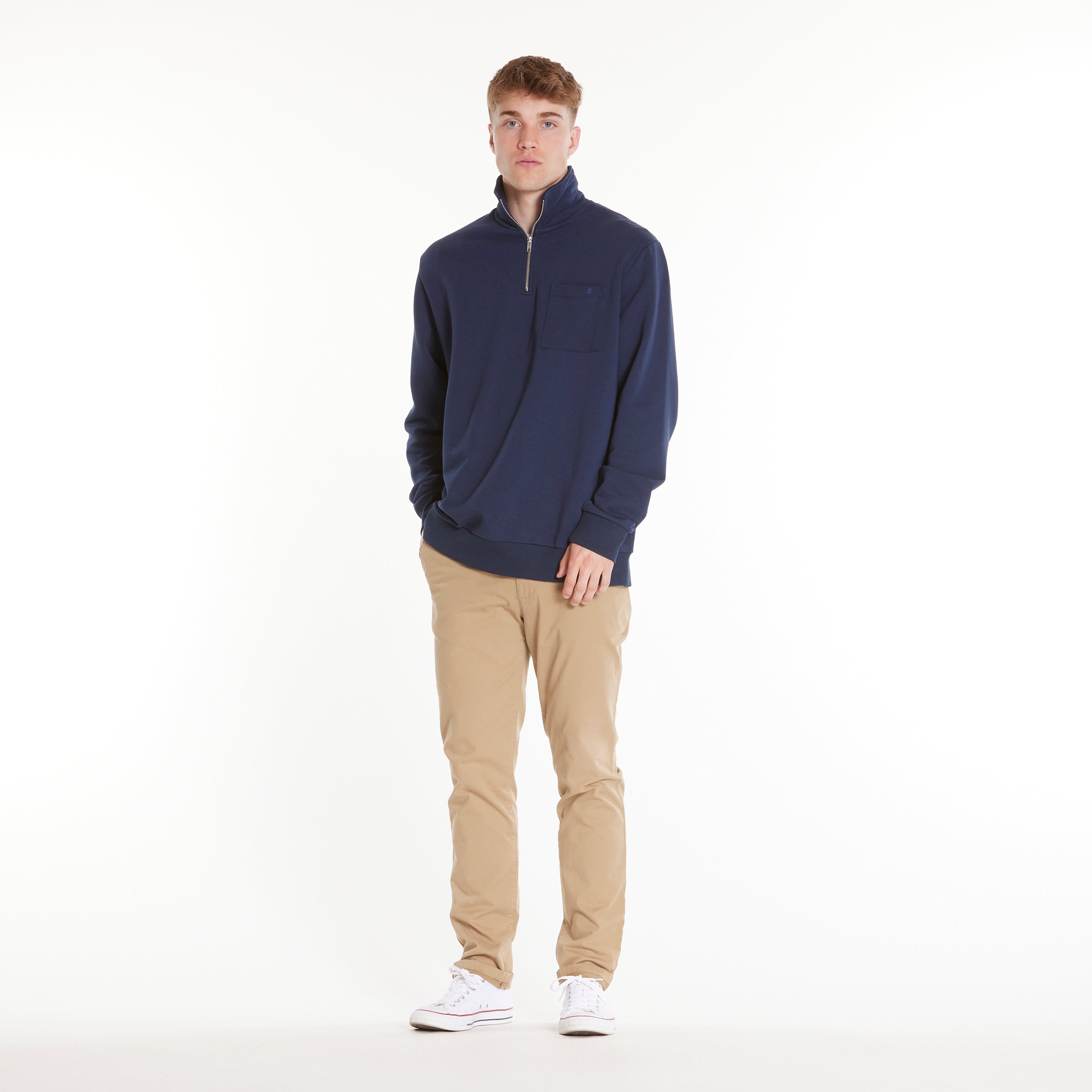 ByGarment Makers Marlon Sweatshirt 3096 Navy Blazer