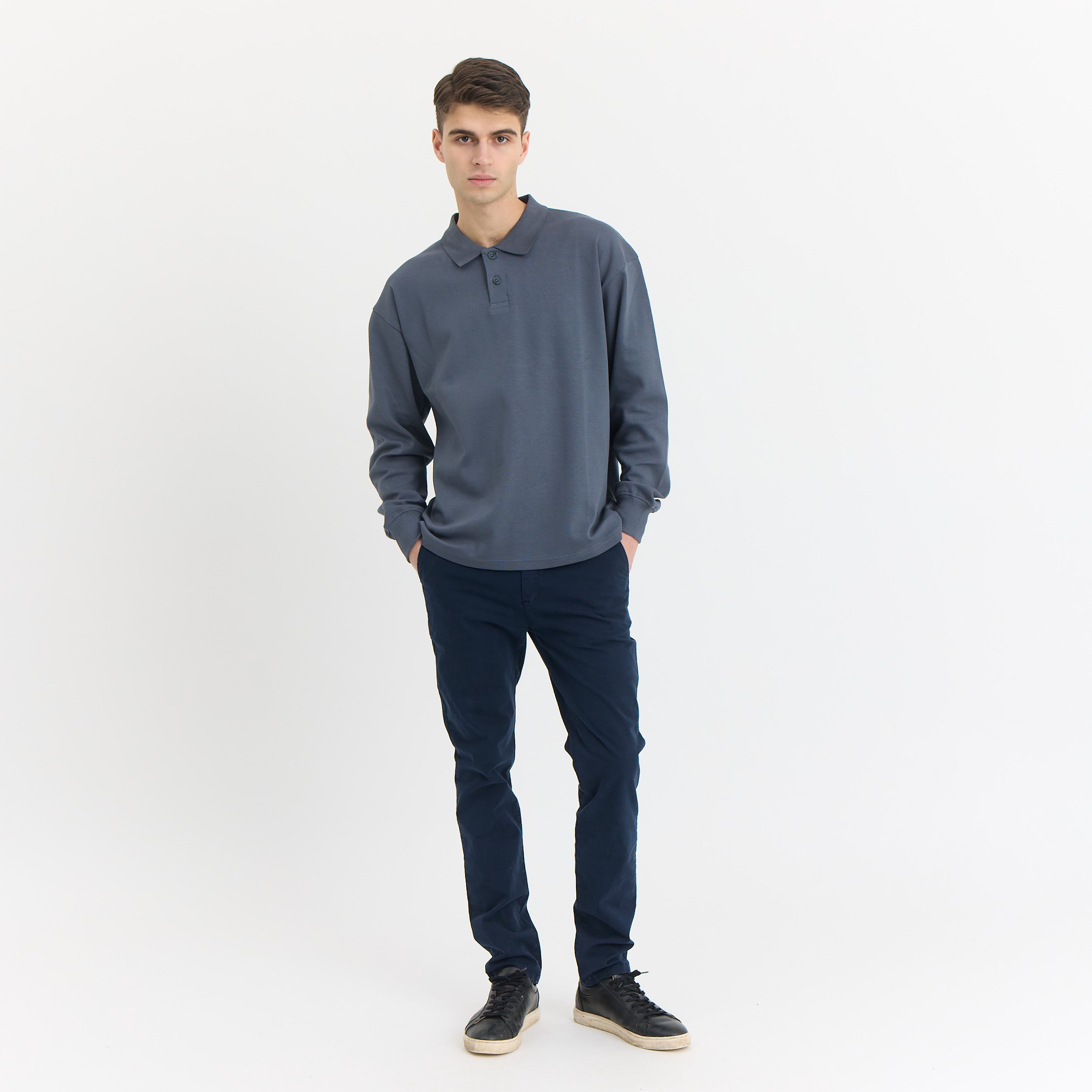 ByGarment Makers Micky Polo Sweat Polo LS
