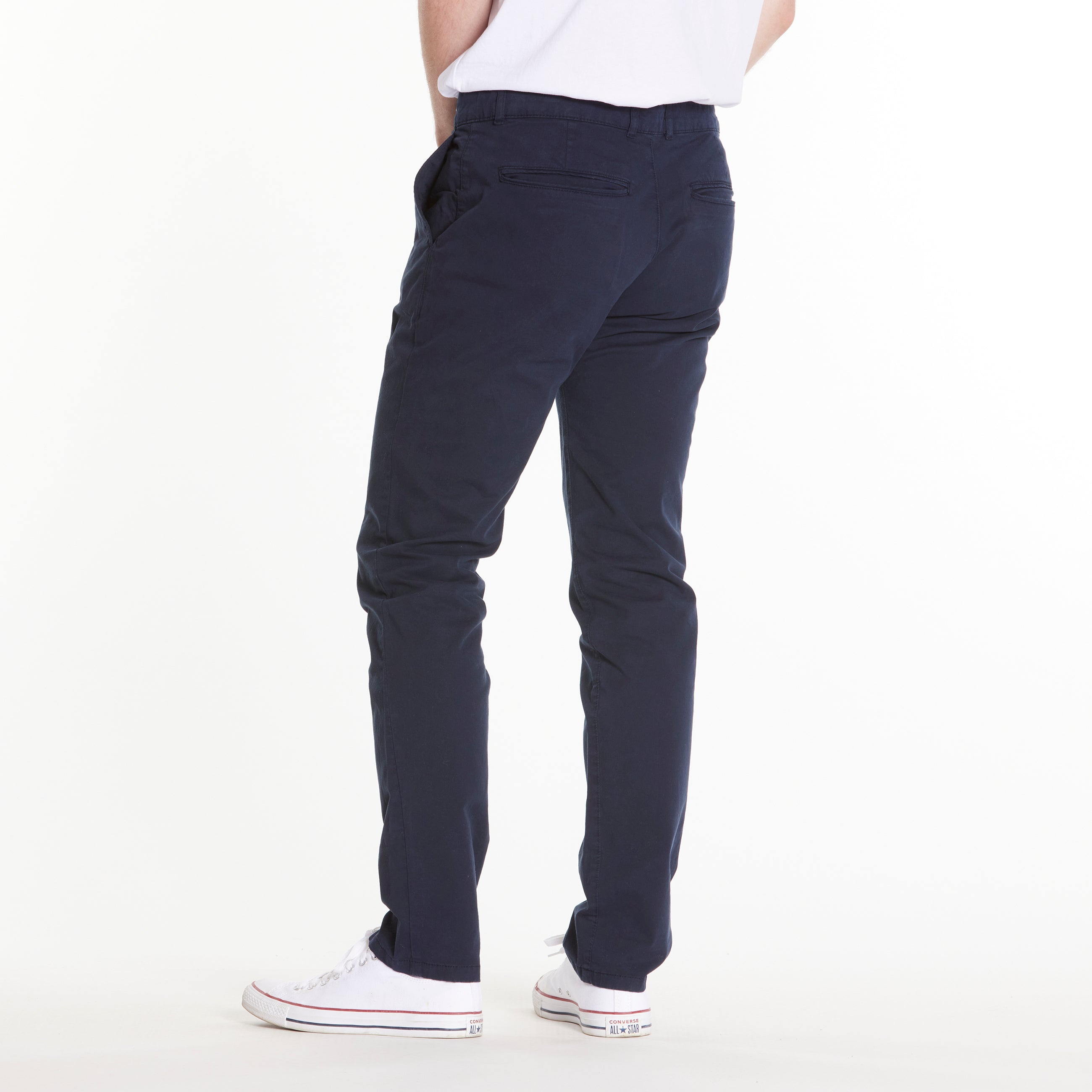 By Garment Makers The Organic Chino Pants Pants 3096 Navy Blazer