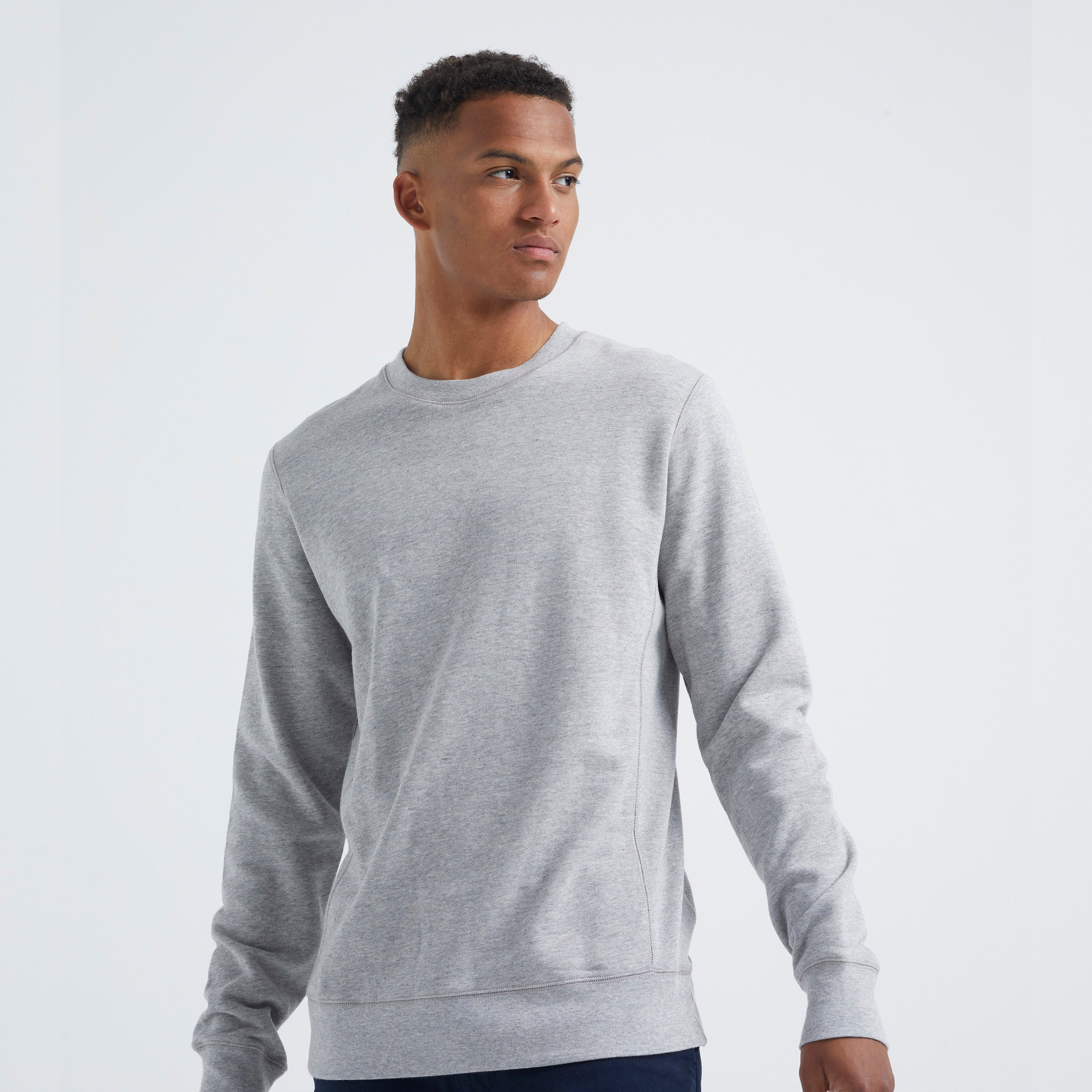 ByGarment Makers The Organic Sweatshirt Sweatshirt 1145 Light Grey Melange
