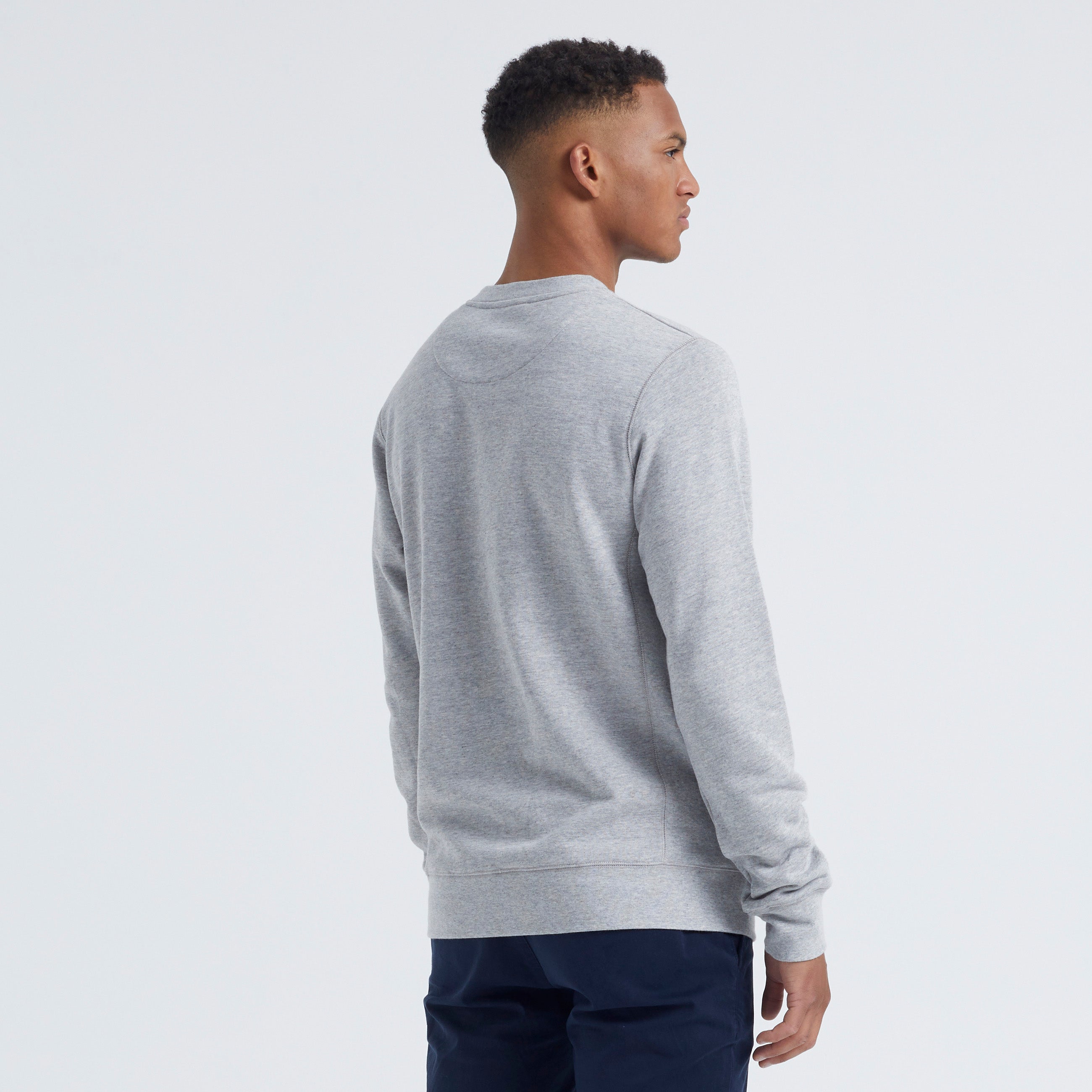 ByGarment Makers The Organic Sweatshirt Sweatshirt 1145 Light Grey Melange