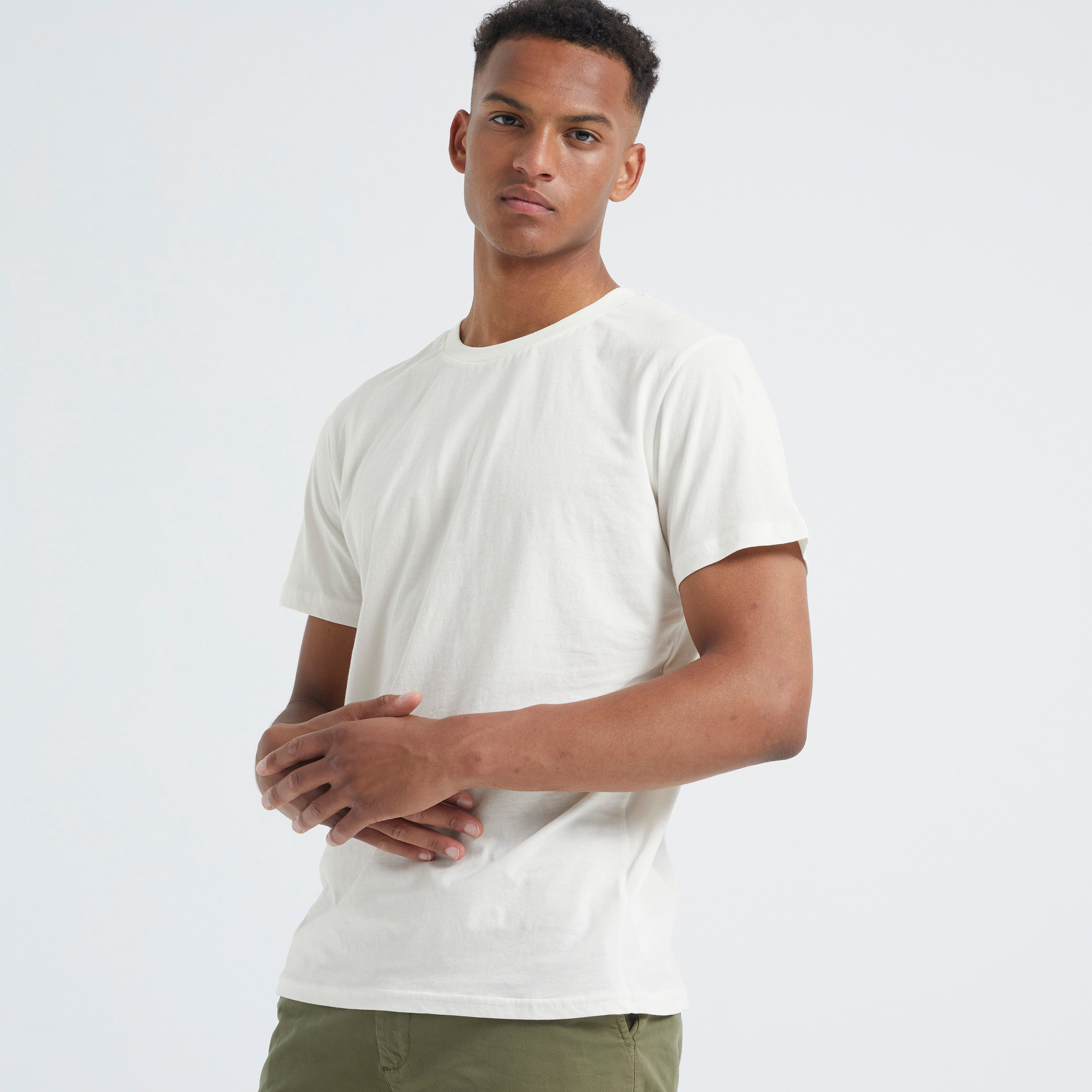 ByGarment Makers The Organic Tee T-shirt SS 1006 Marshmallow