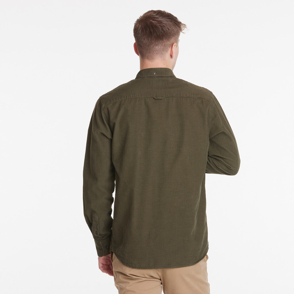 By Garment Makers Vincent Corduroy Shirt Shirt LS 1184 Russian Olive